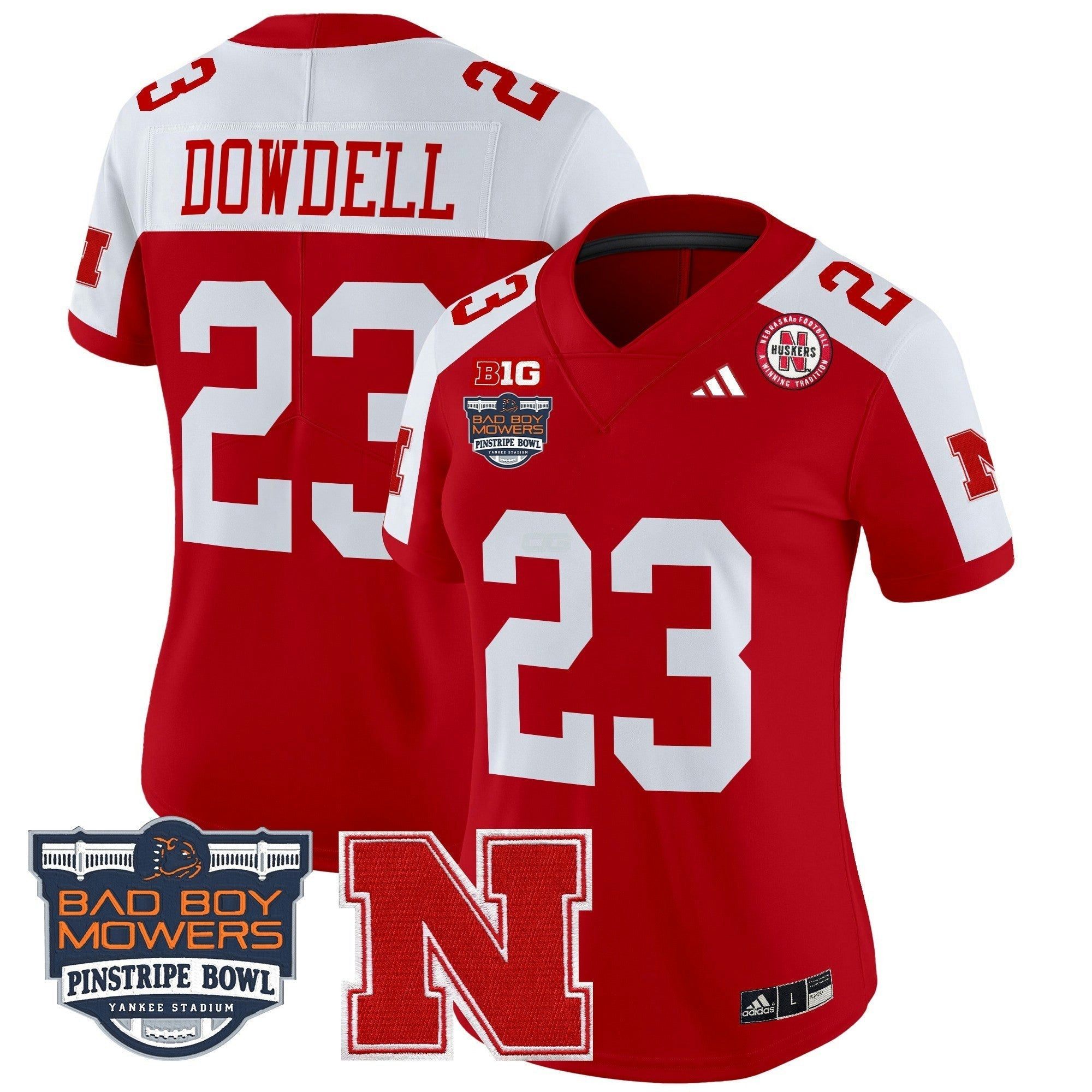 Camisa NCAA Women's 2025 Pinstripe Bowl Patch Vapor Limited Jersey