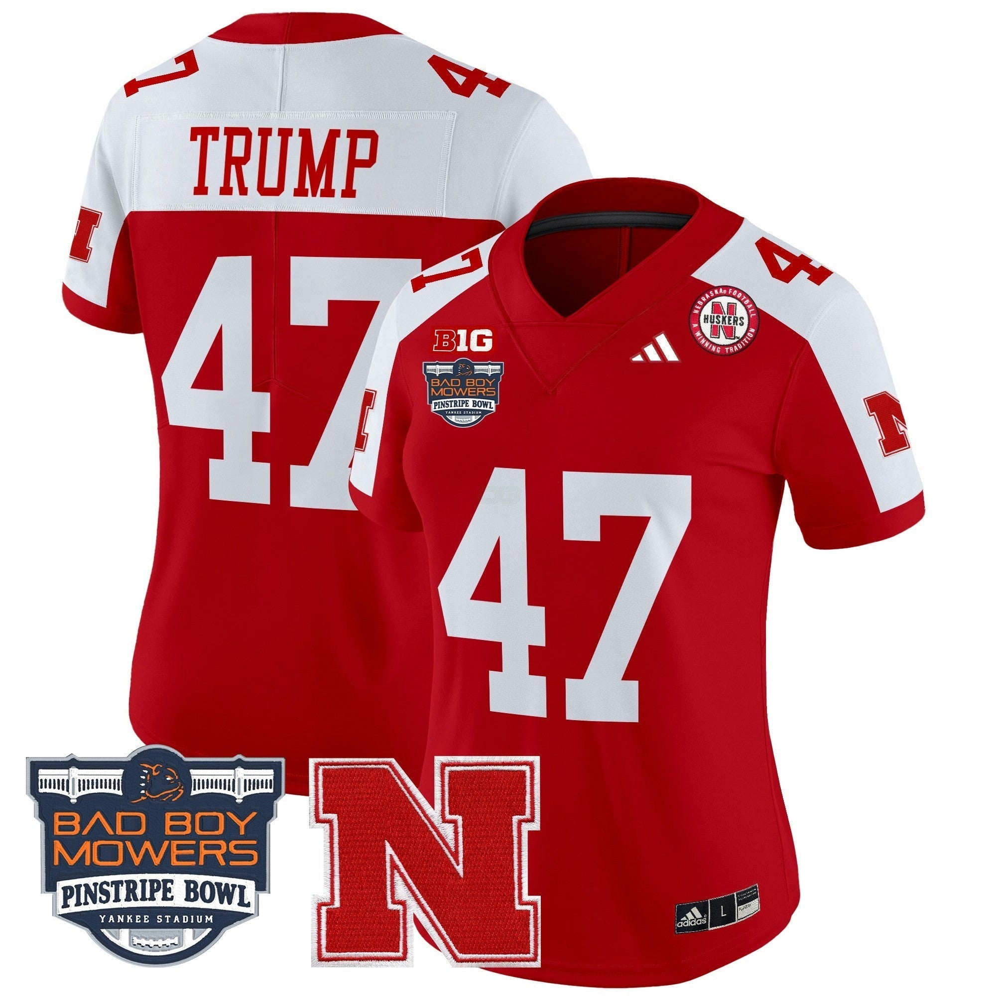 Camisa NCAA Women's 2025 Pinstripe Bowl Patch Vapor Limited Jersey