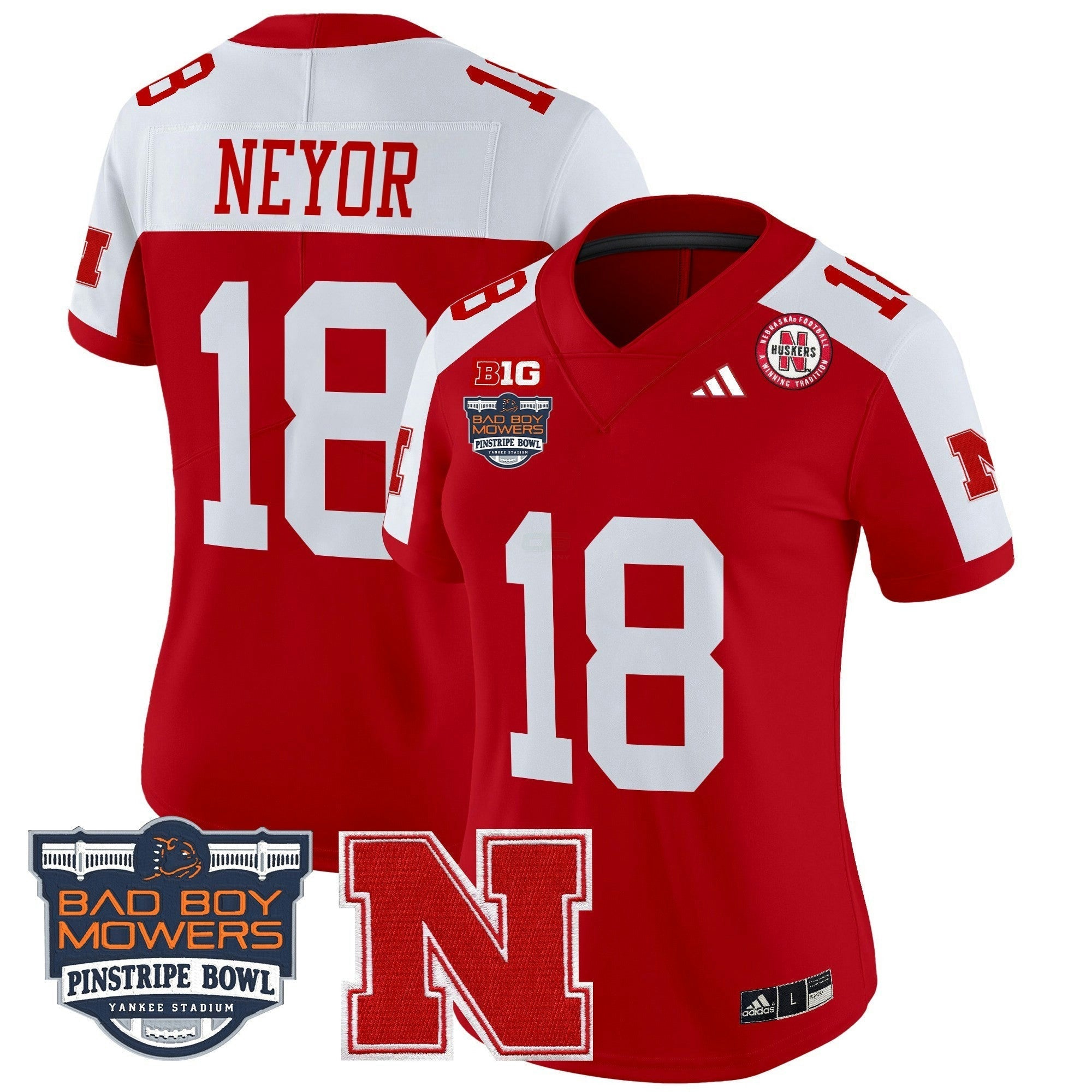 Camisa NCAA Women's 2025 Pinstripe Bowl Patch Vapor Limited Jersey