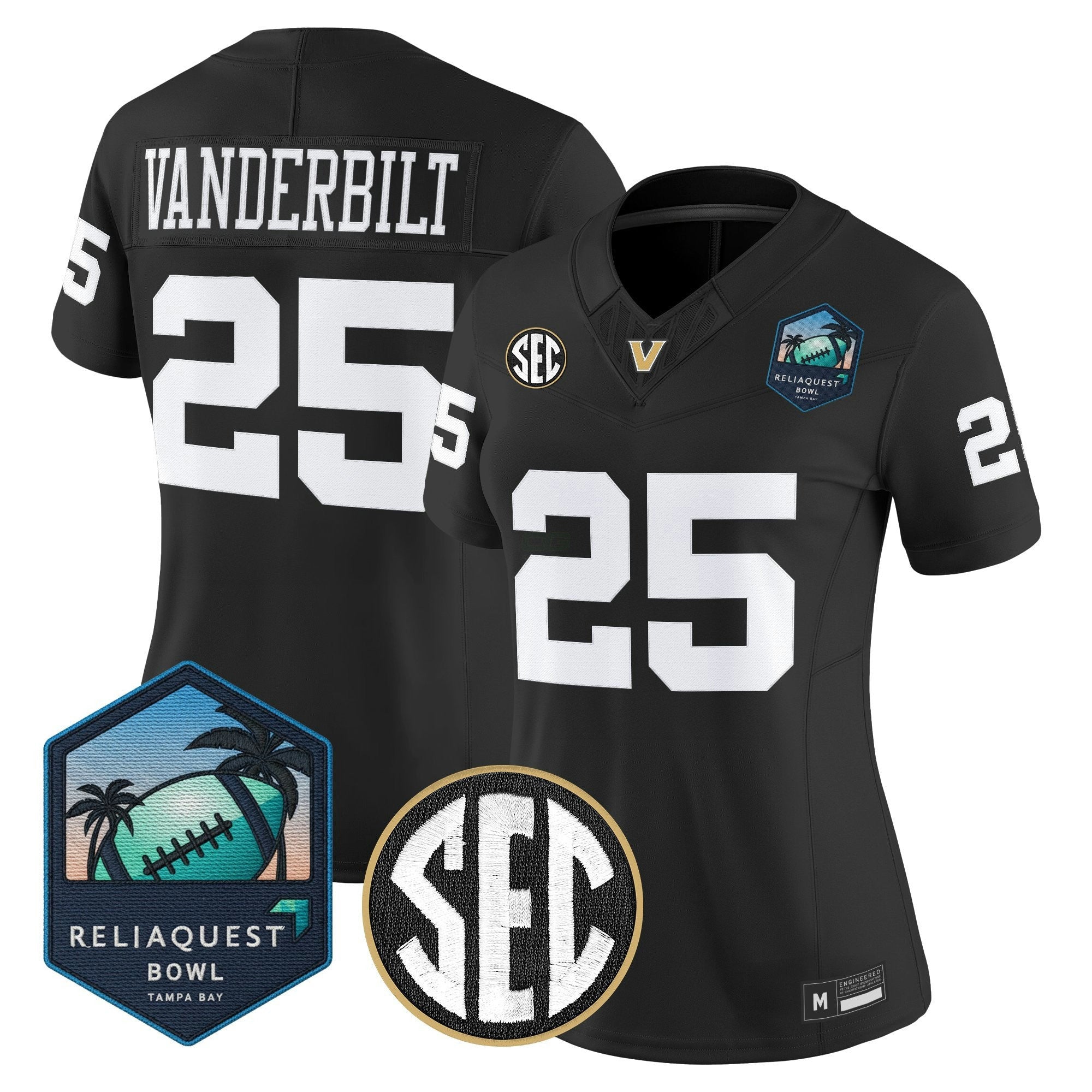 Camisa NCAA Women's 2025 ReliaQuest Bowl Vapor Limited Jersey