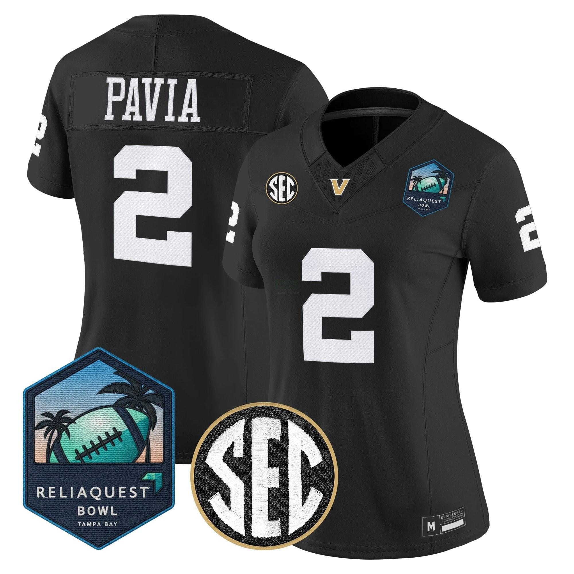 Camisa NCAA Women's 2025 ReliaQuest Bowl Vapor Limited Jersey
