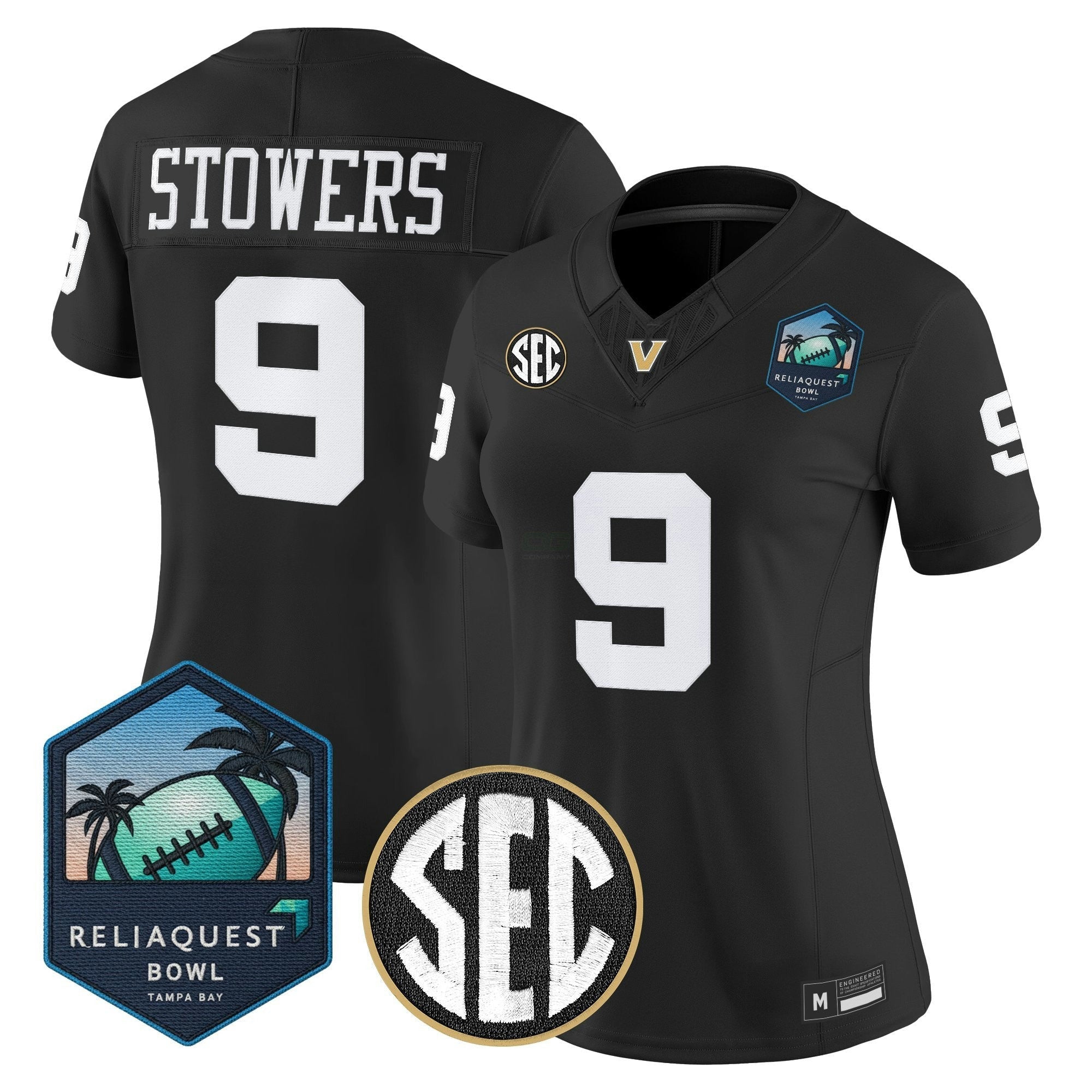 Camisa NCAA Women's 2025 ReliaQuest Bowl Vapor Limited Jersey