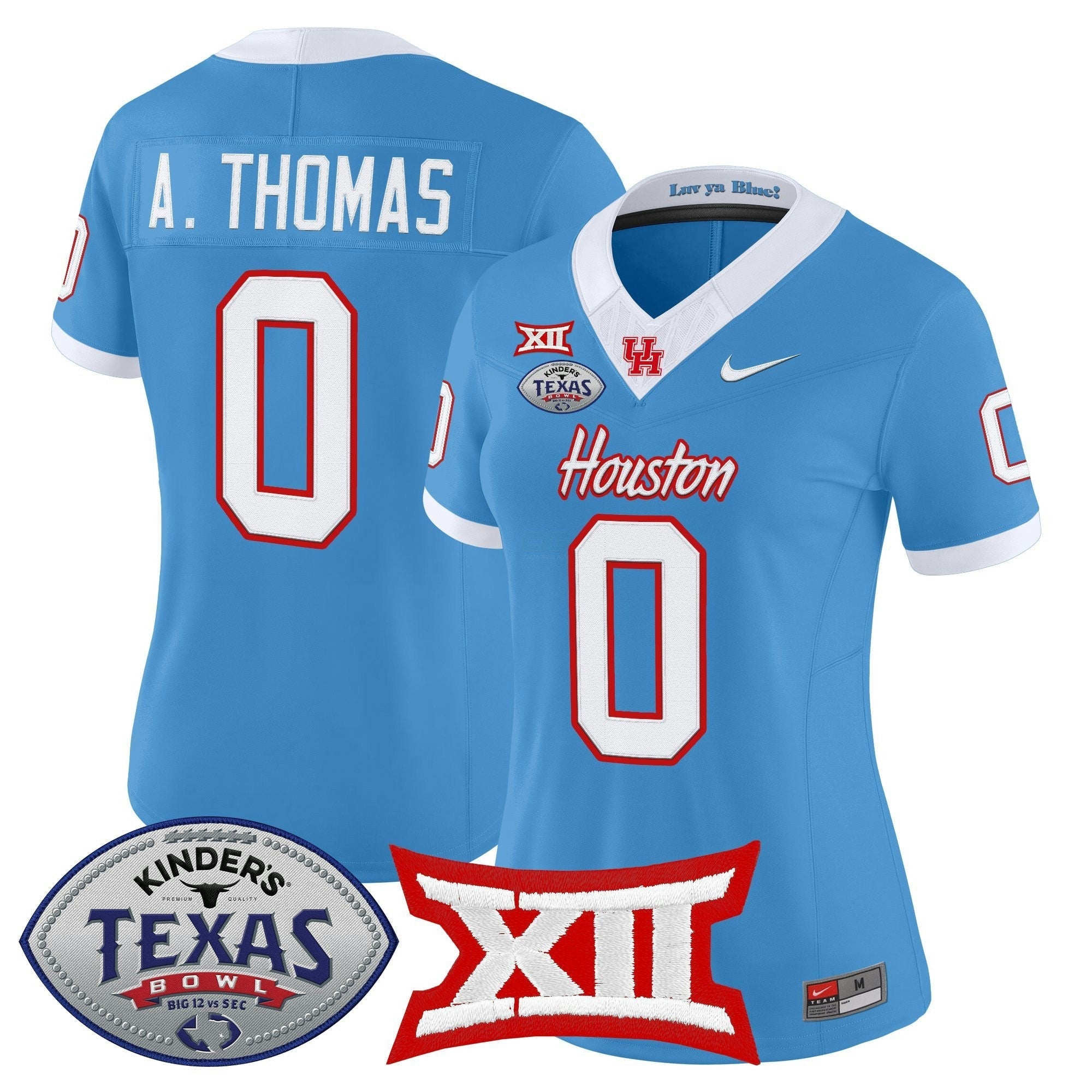 Camisa NCAA Women's 2025 Texas Bowl Vapor Limited Jersey