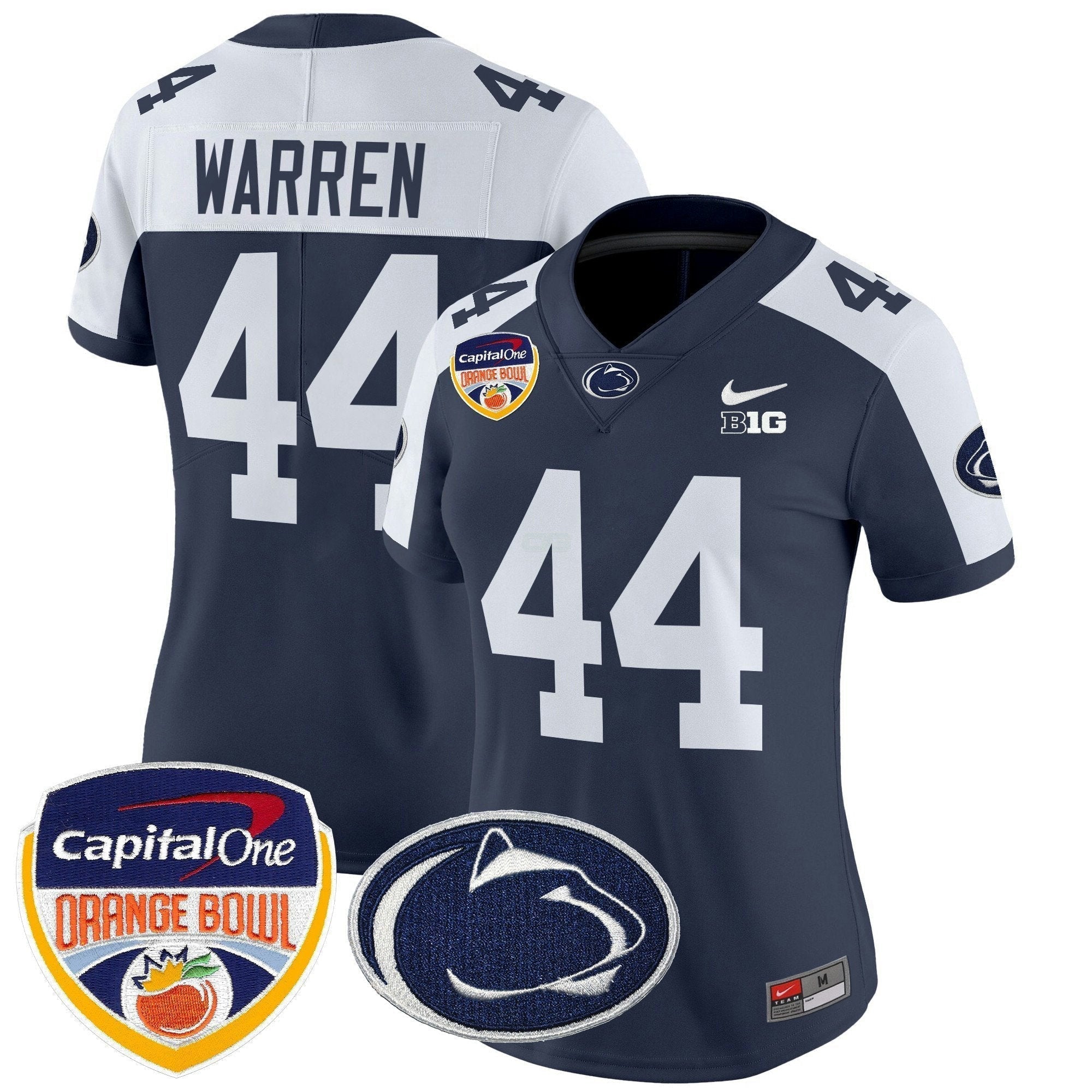 Camisa NCAA Women's Orange Bowl Patch Vapor Limited Jersey V2