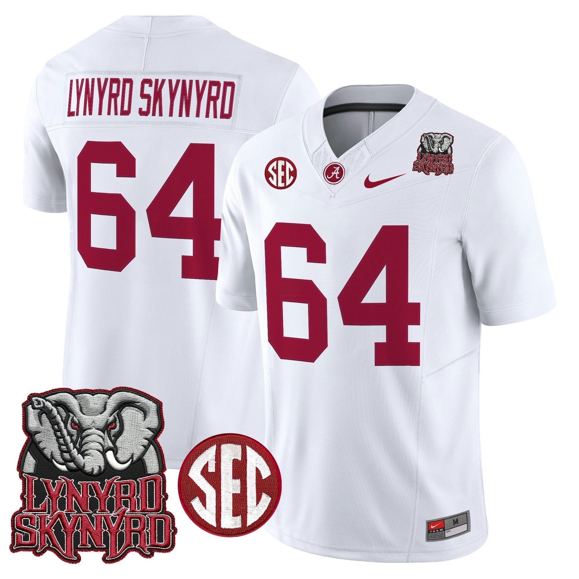 Camisa NCAA x Lynyrd Skynyrd Vapor Limited Jersey - Alabama Map