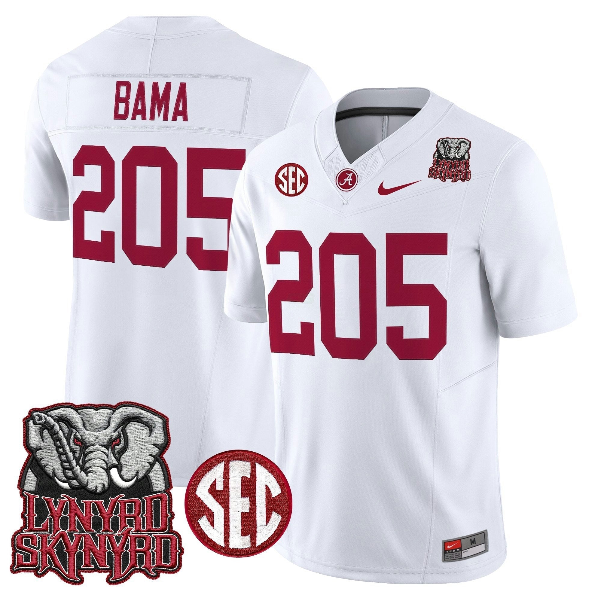 Camisa NCAA x Lynyrd Skynyrd Vapor Limited Jersey - Alabama Map