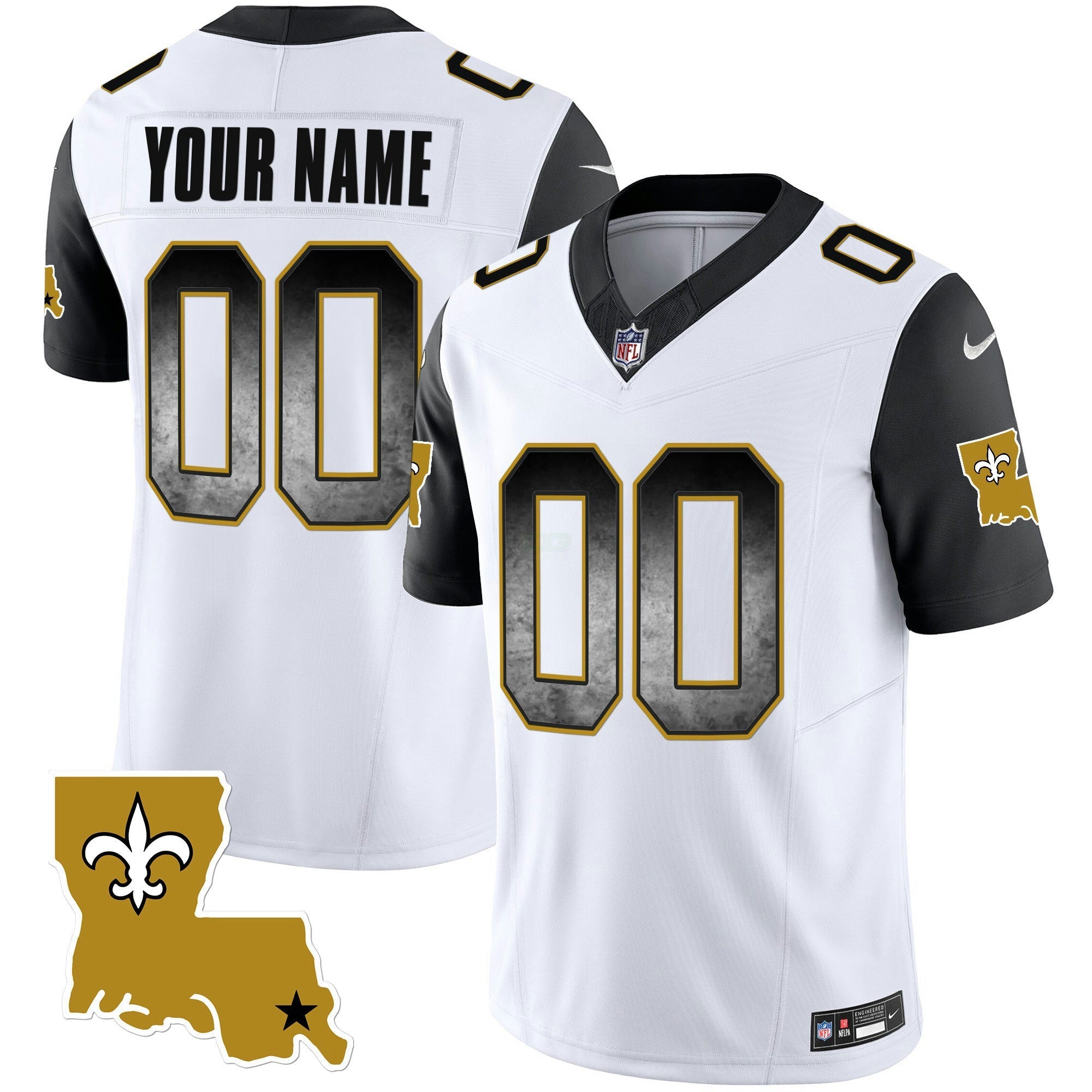 Camisa NFL 1987 Legacy Arch Smoke Jersey