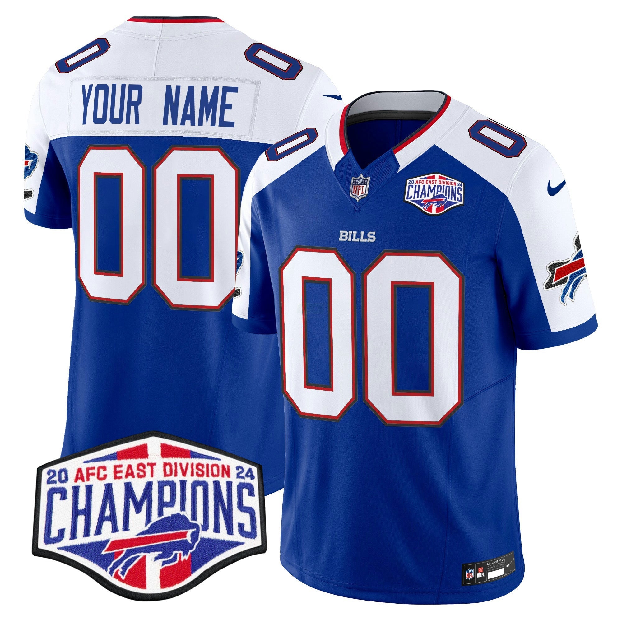 Camisa NFL 2024 AFC East Division Champions Vapor Limited Jersey