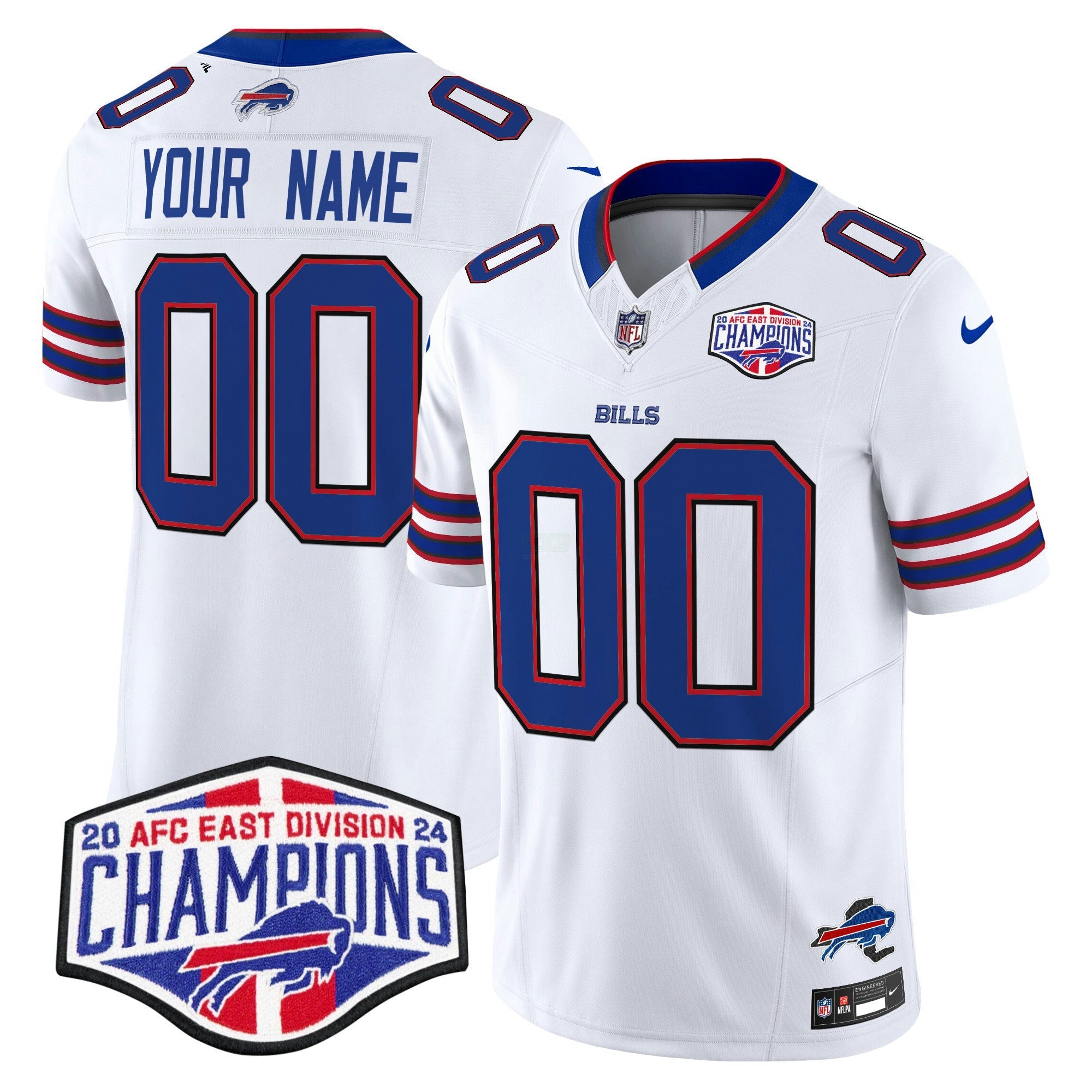 Camisa NFL 2024 AFC East Division Champions Vapor Limited Jersey