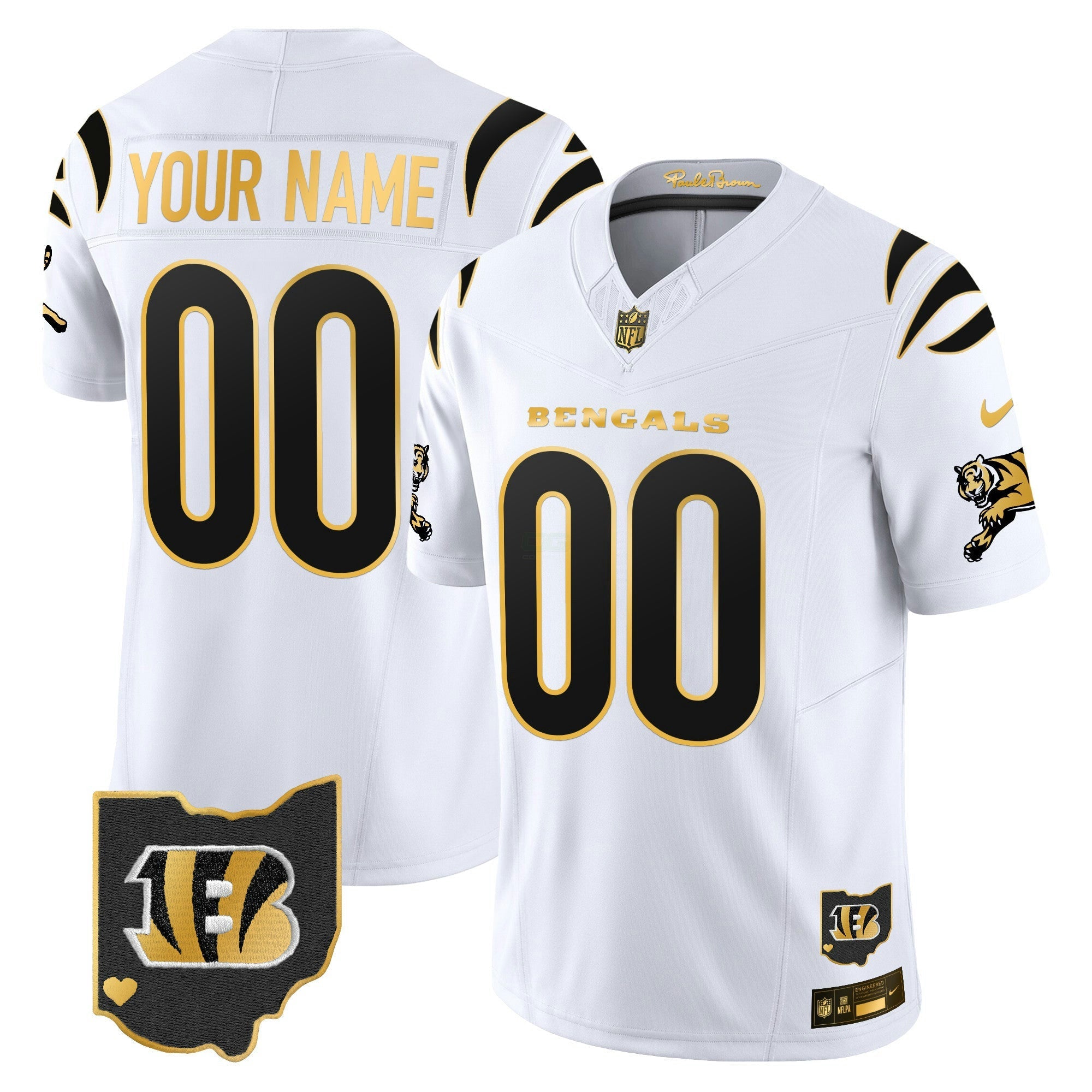 Camisa NFL 2024 Dourada Vapor Limited Jersey