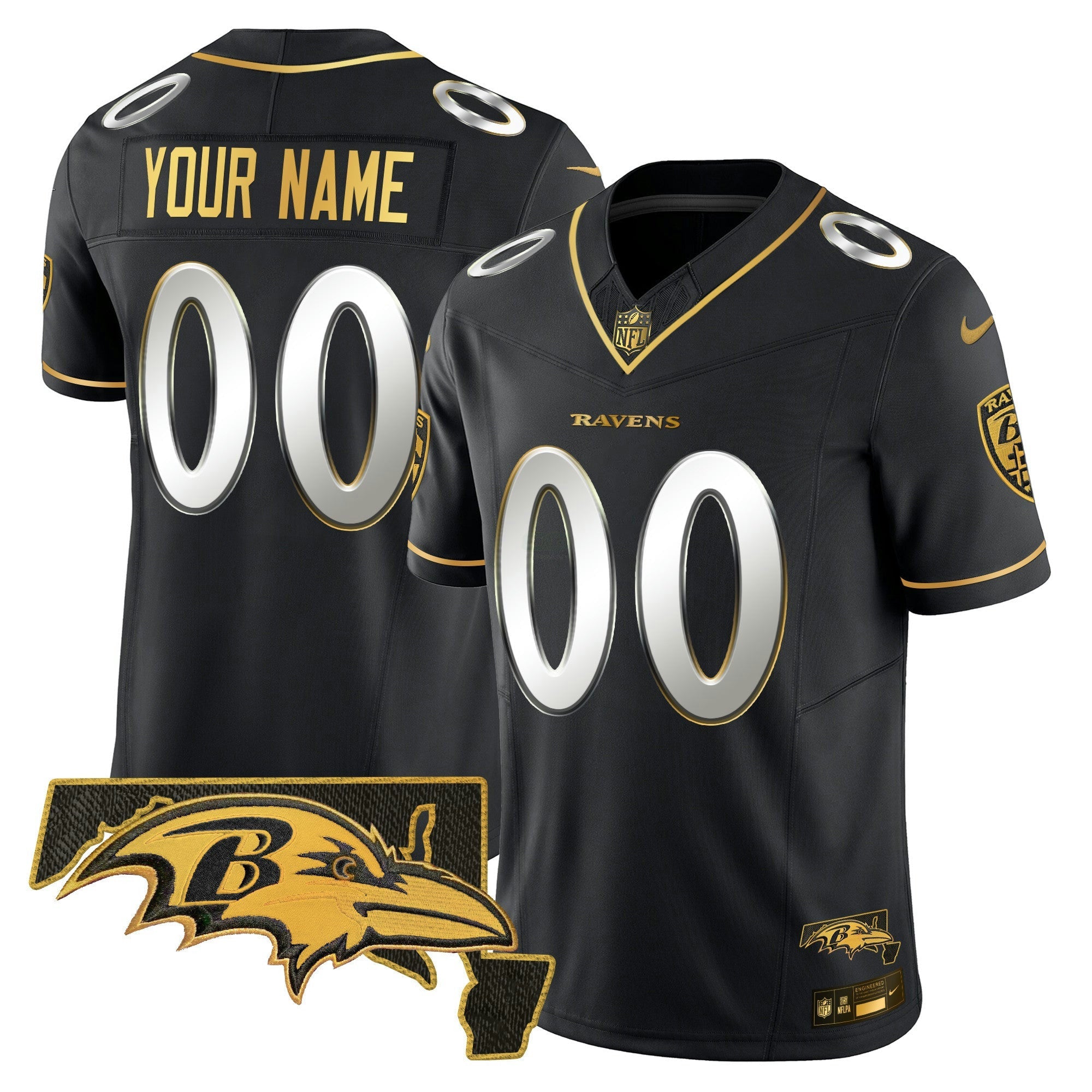 Camisa NFL 2024 Dourada Vapor Limited Jersey