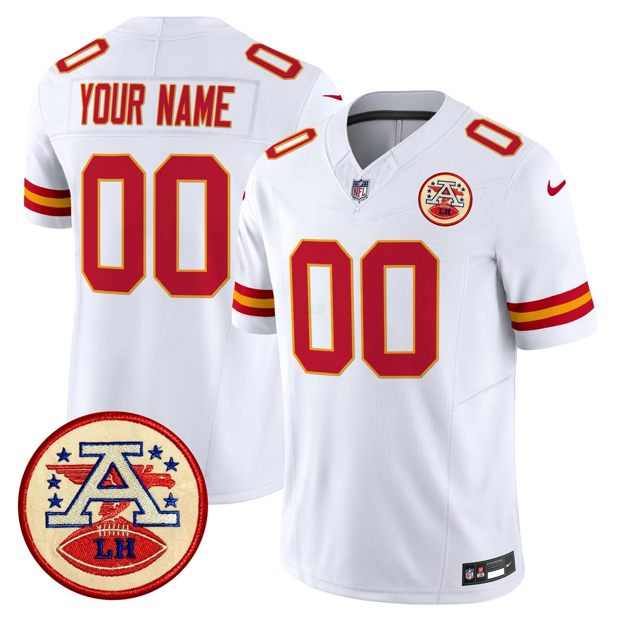 Camisa NFL 2024 Lamar Hunt Patch Vapor Limited Jersey