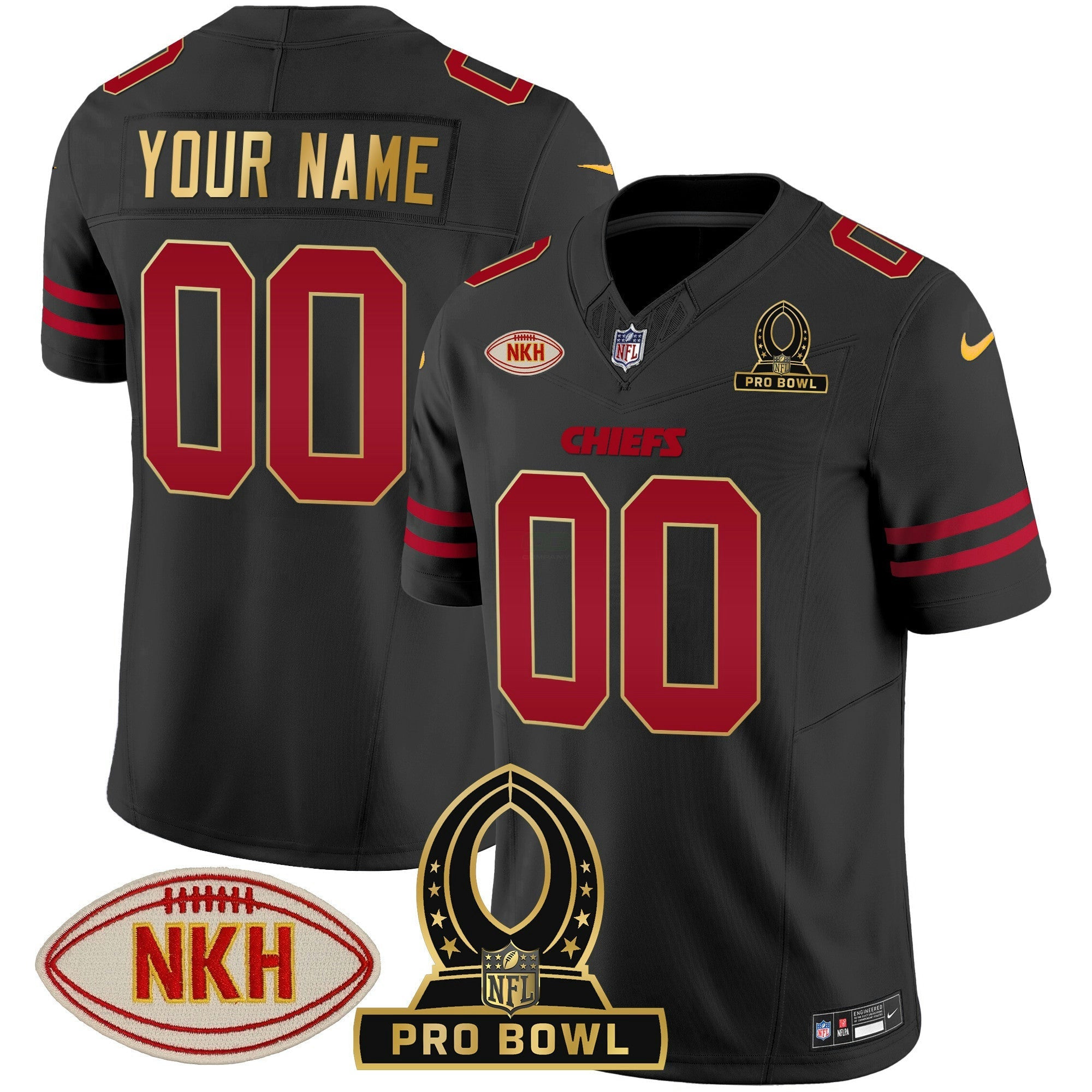 Camisa NFL 2024 Pro Bowl Patch Vapor Jersey