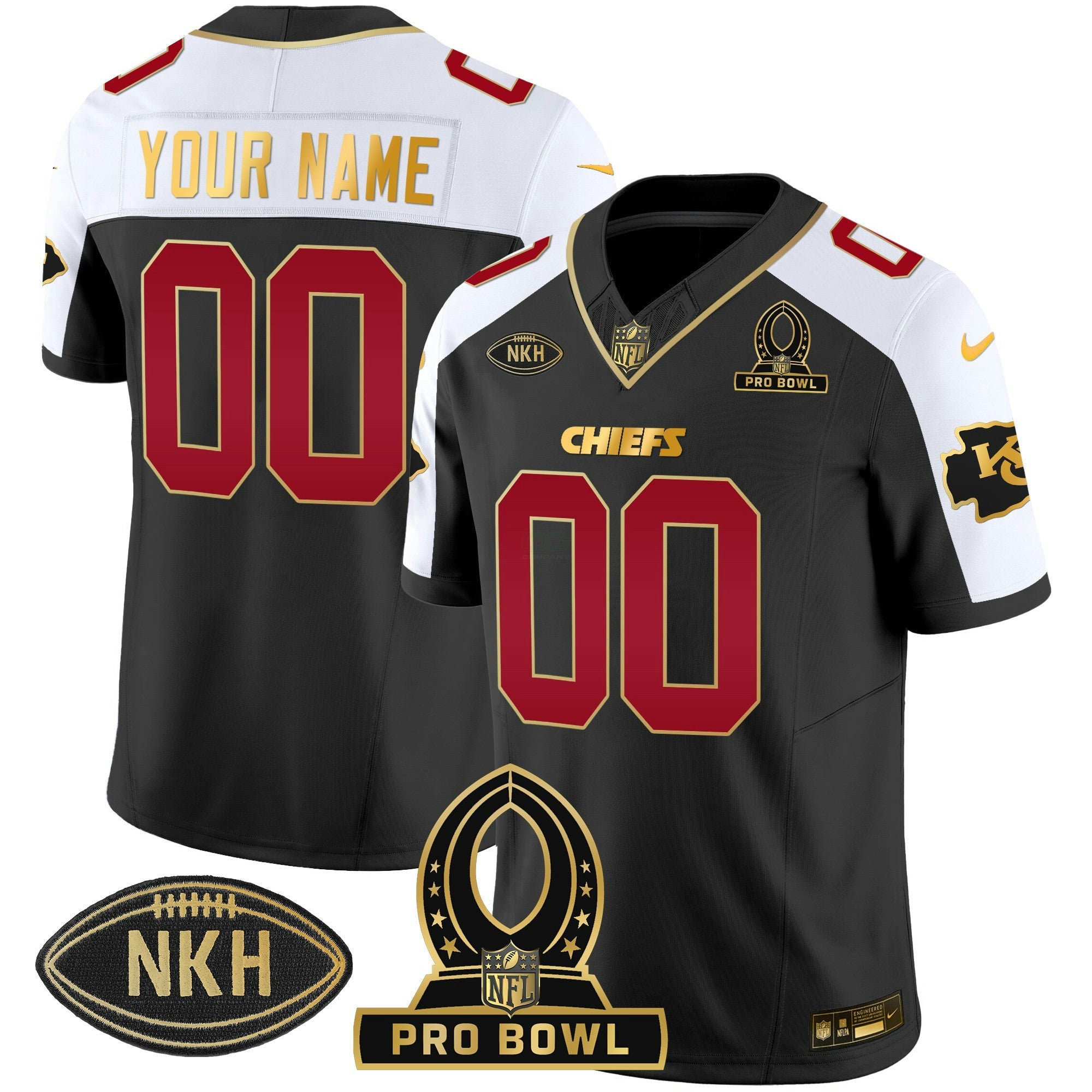 Camisa NFL 2024 Pro Bowl Patch Vapor Jersey