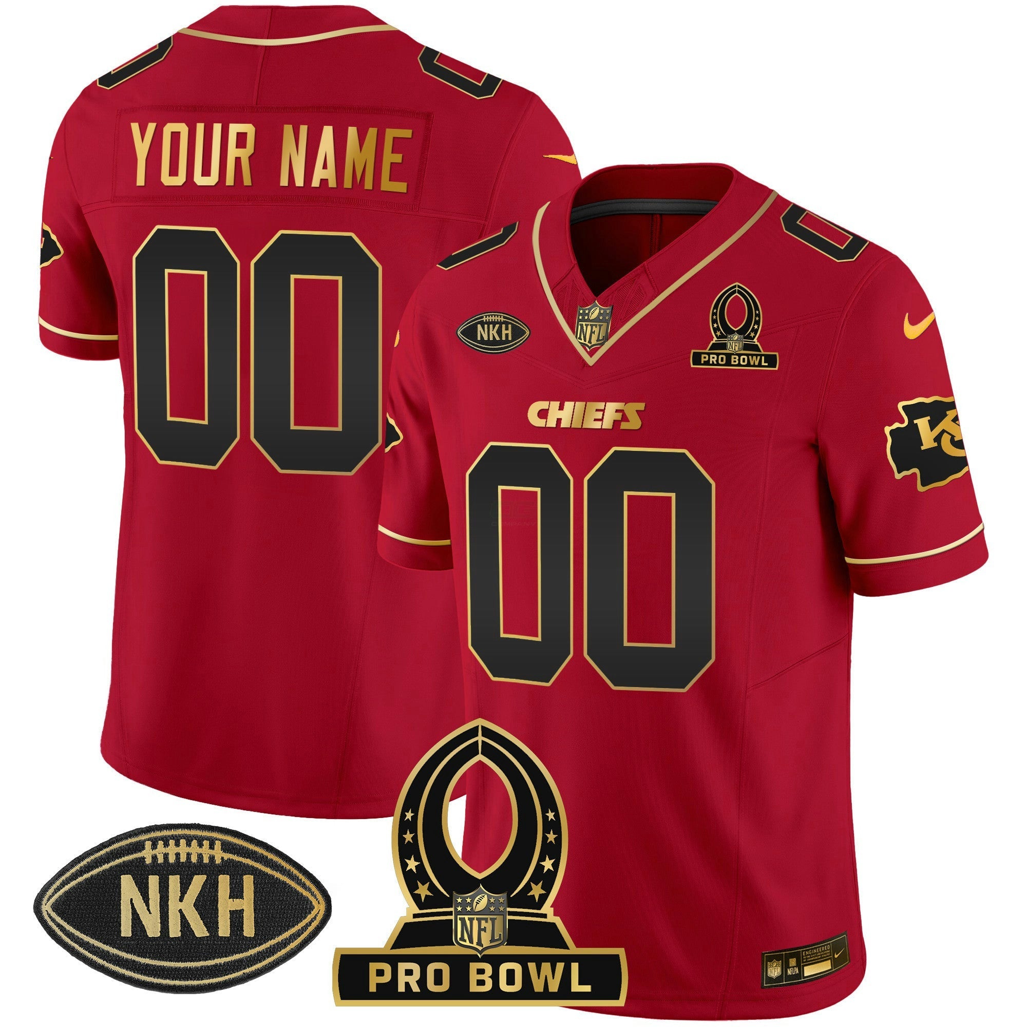 Camisa NFL 2024 Pro Bowl Patch Vapor Jersey