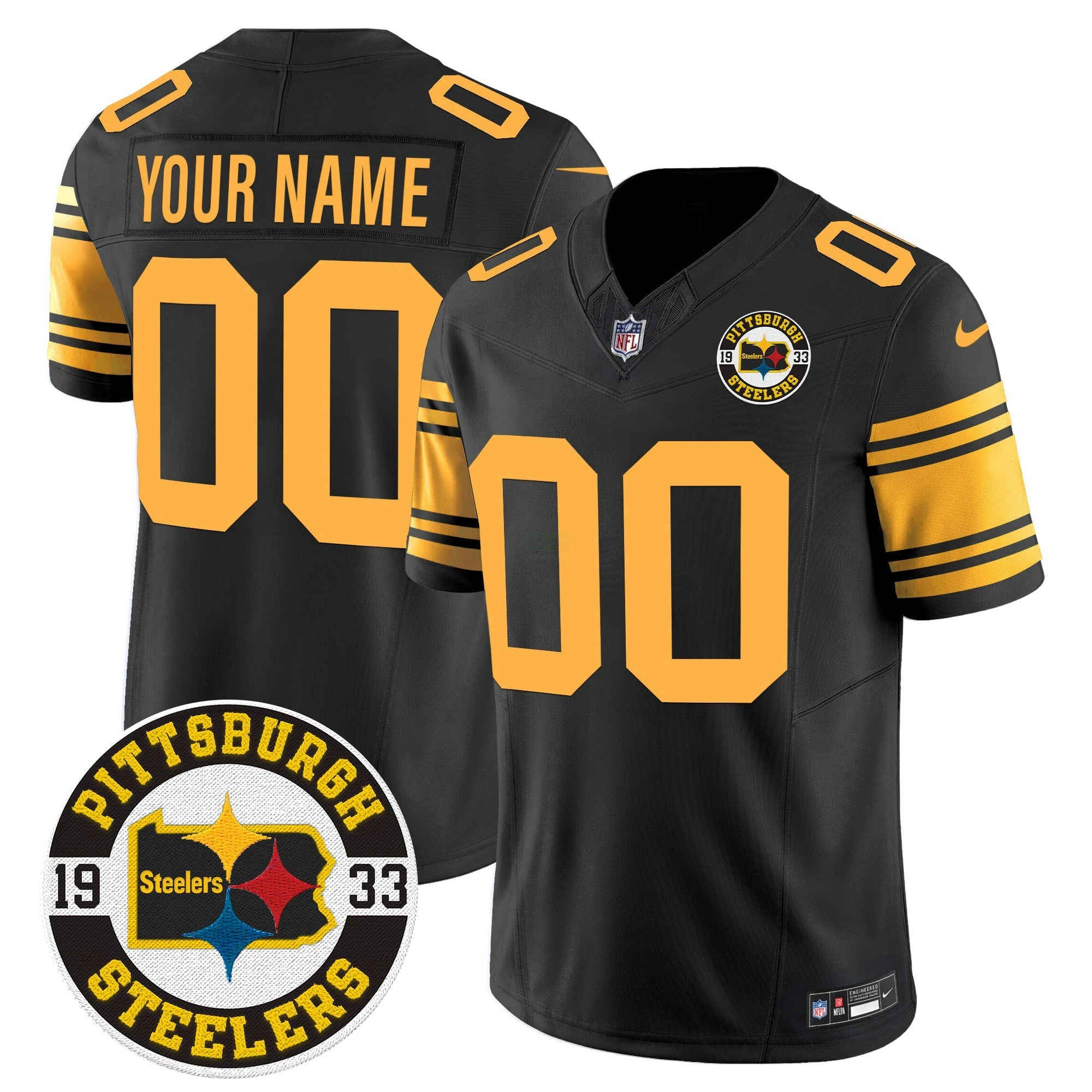 Camisa NFL 2024 Vapor Limited Jersey – Est 1933 Patch