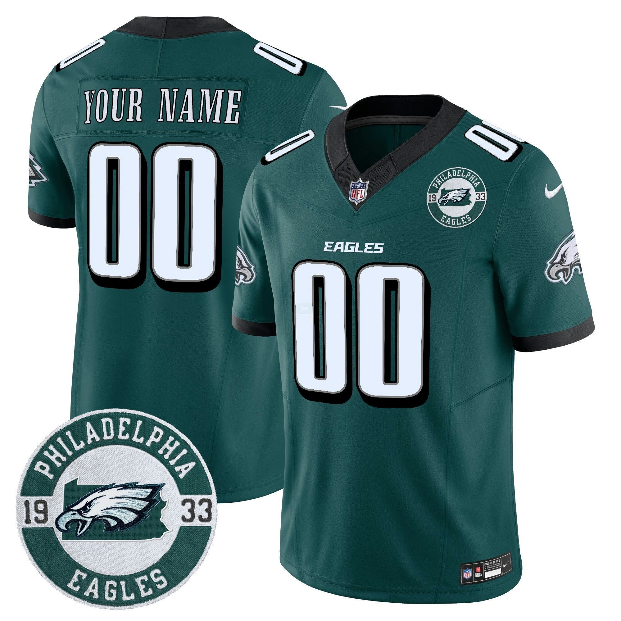 Camisa NFL 2024 Vapor Limited Jersey – Est. 1933 Patch