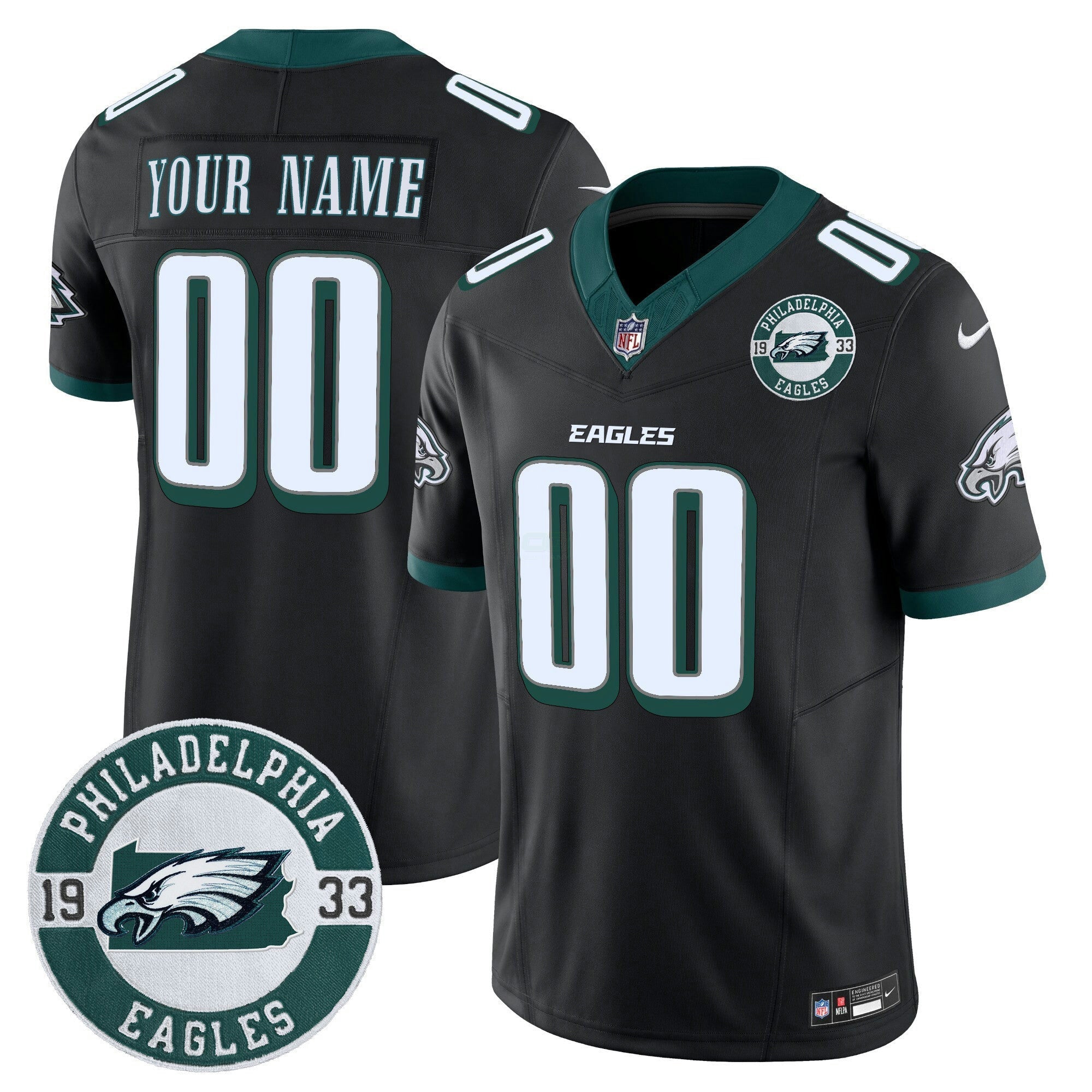 Camisa NFL 2024 Vapor Limited Jersey – Est. 1933 Patch