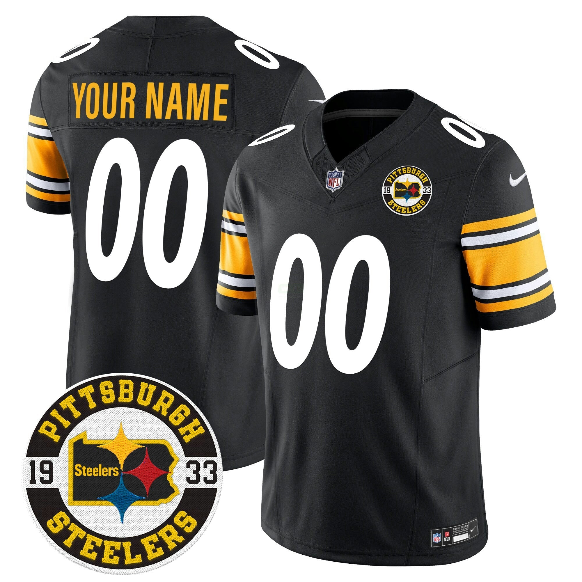 Camisa NFL 2024 Vapor Limited Jersey – Est 1933 Patch