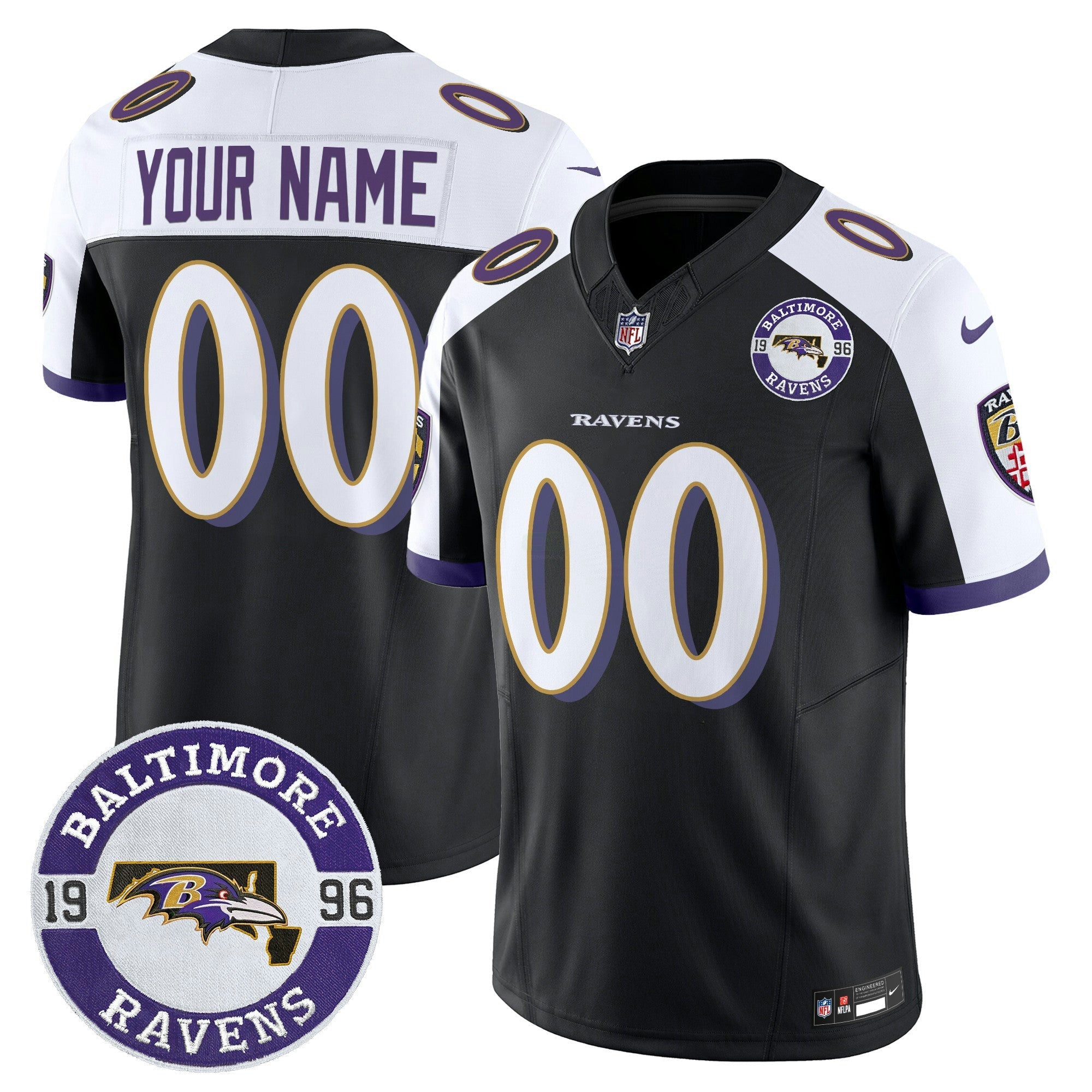 Camisa NFL 2024 Vapor Limited Jersey – Est. 1996 Patch