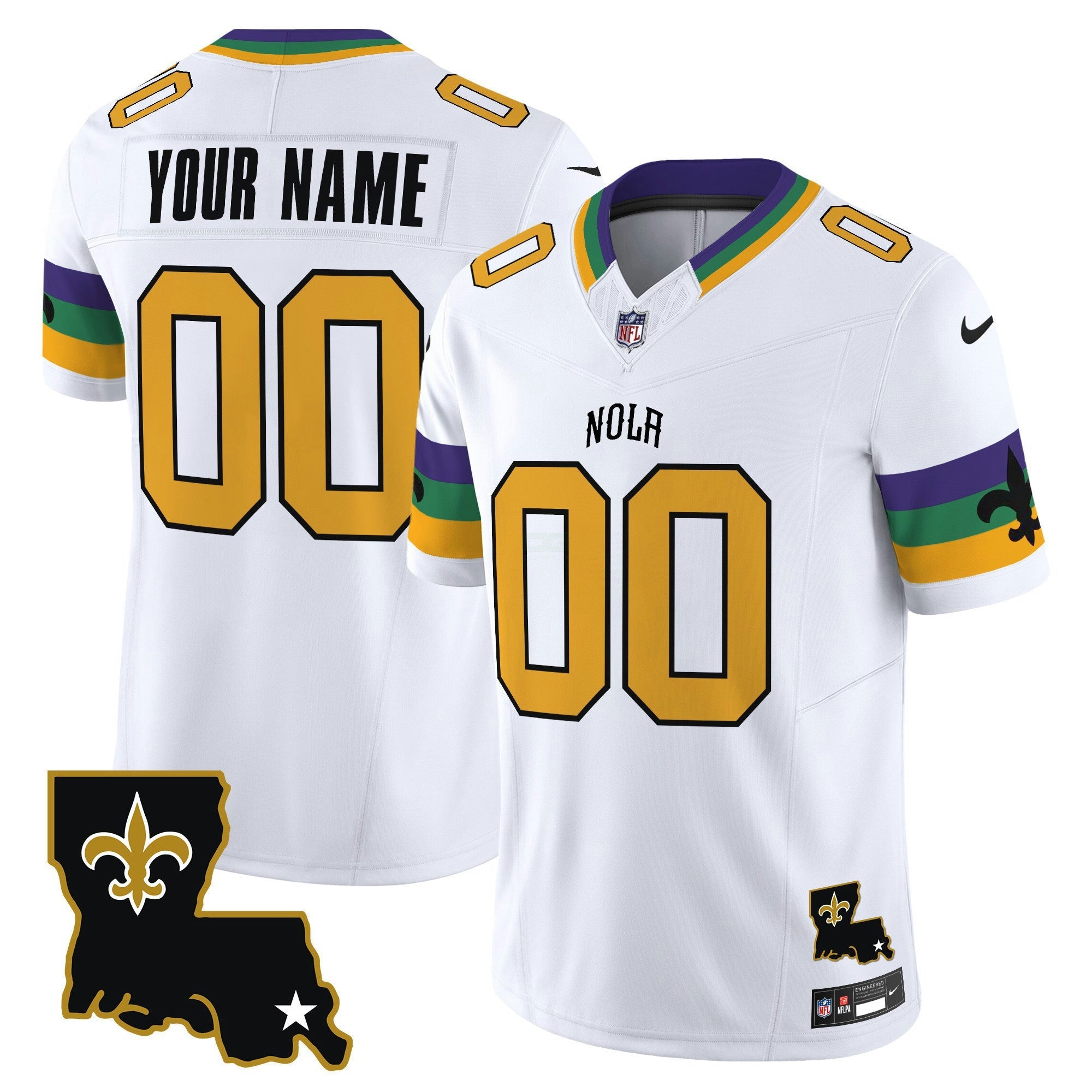 Camisa NFL 2025 New Orleans City Vapor Limited Jersey