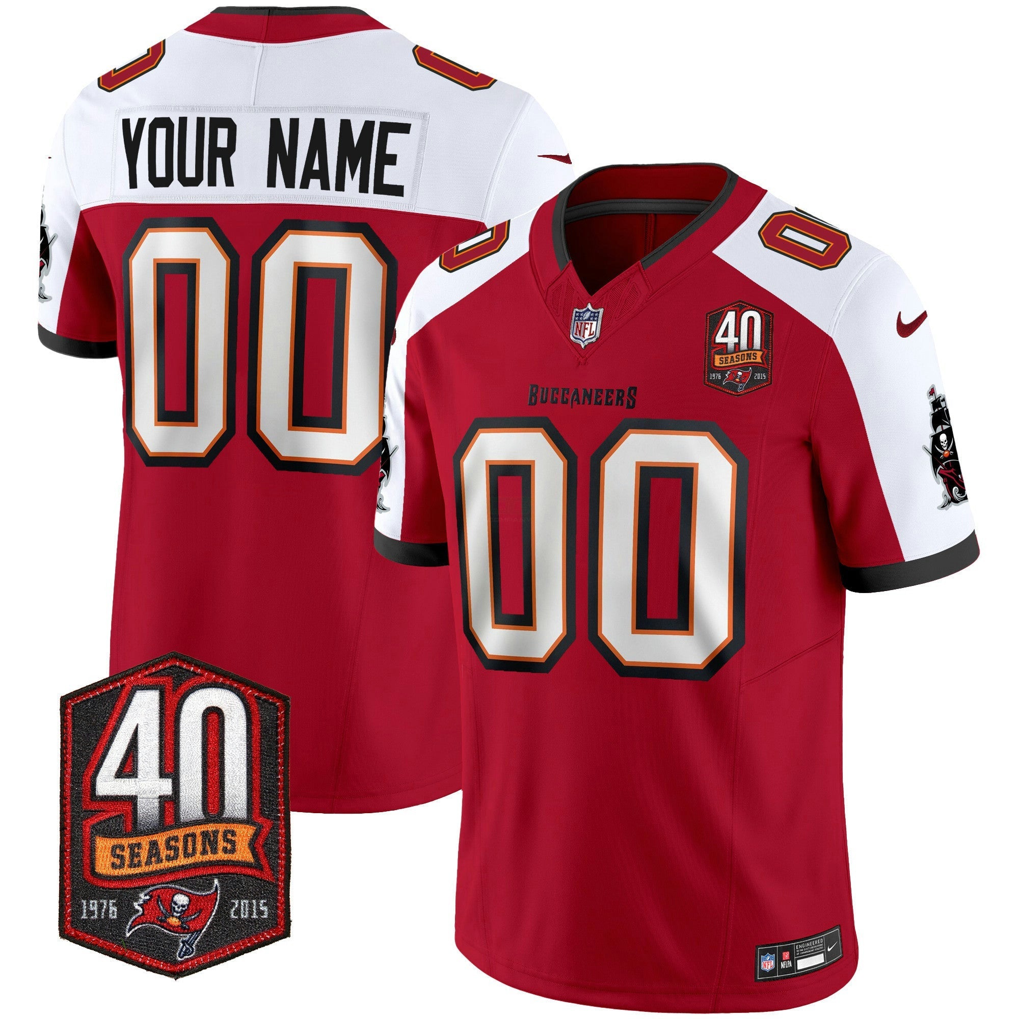 Camisa NFL 40th Season Patch Vapor Limited Jersey