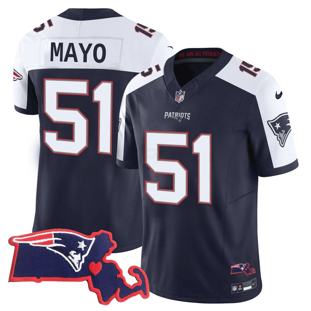 Camisa NFL #51 Jerod Mayo New England Limited Jersey