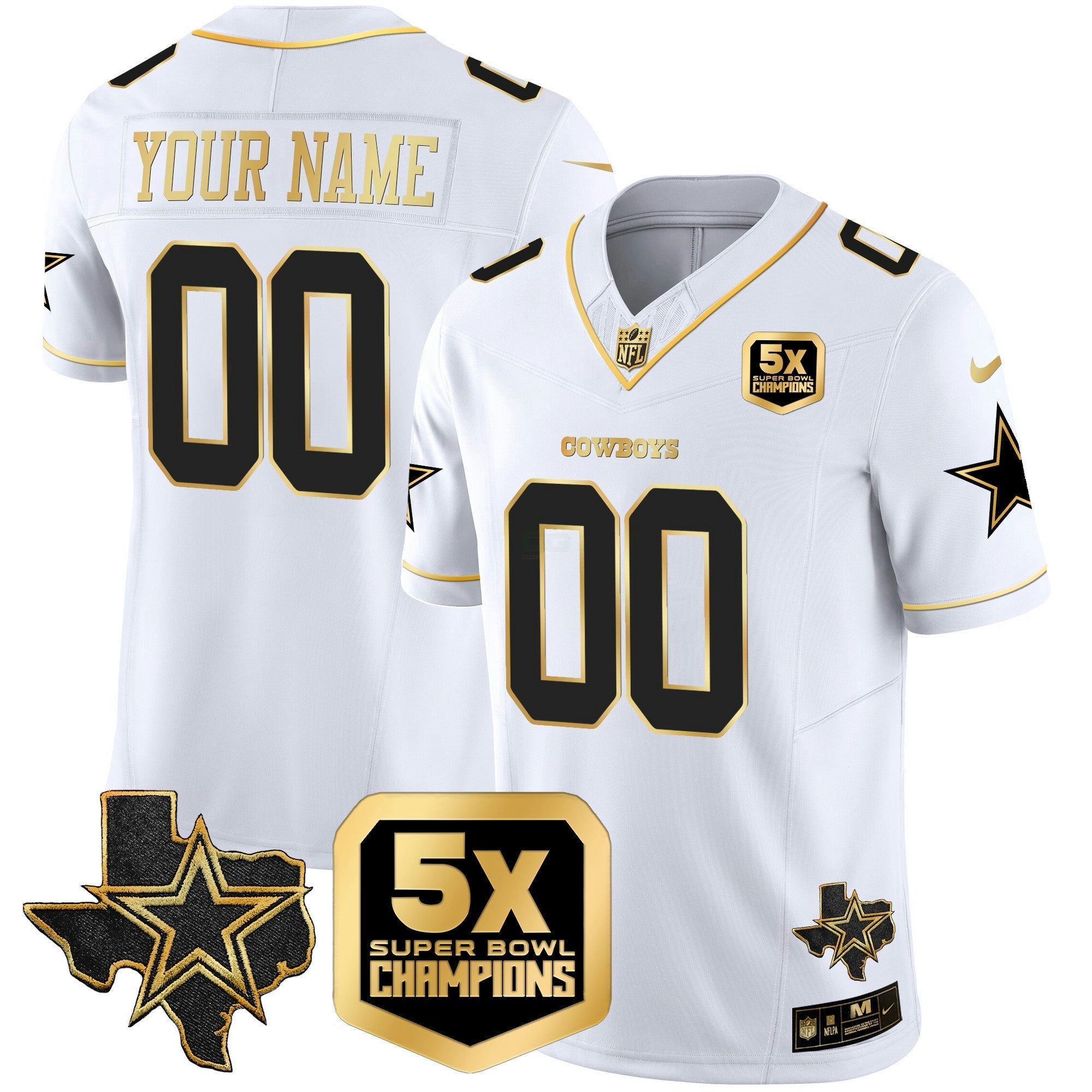 Camisa NFL 5x Super Bowl Champions Vapor Limited Jersey