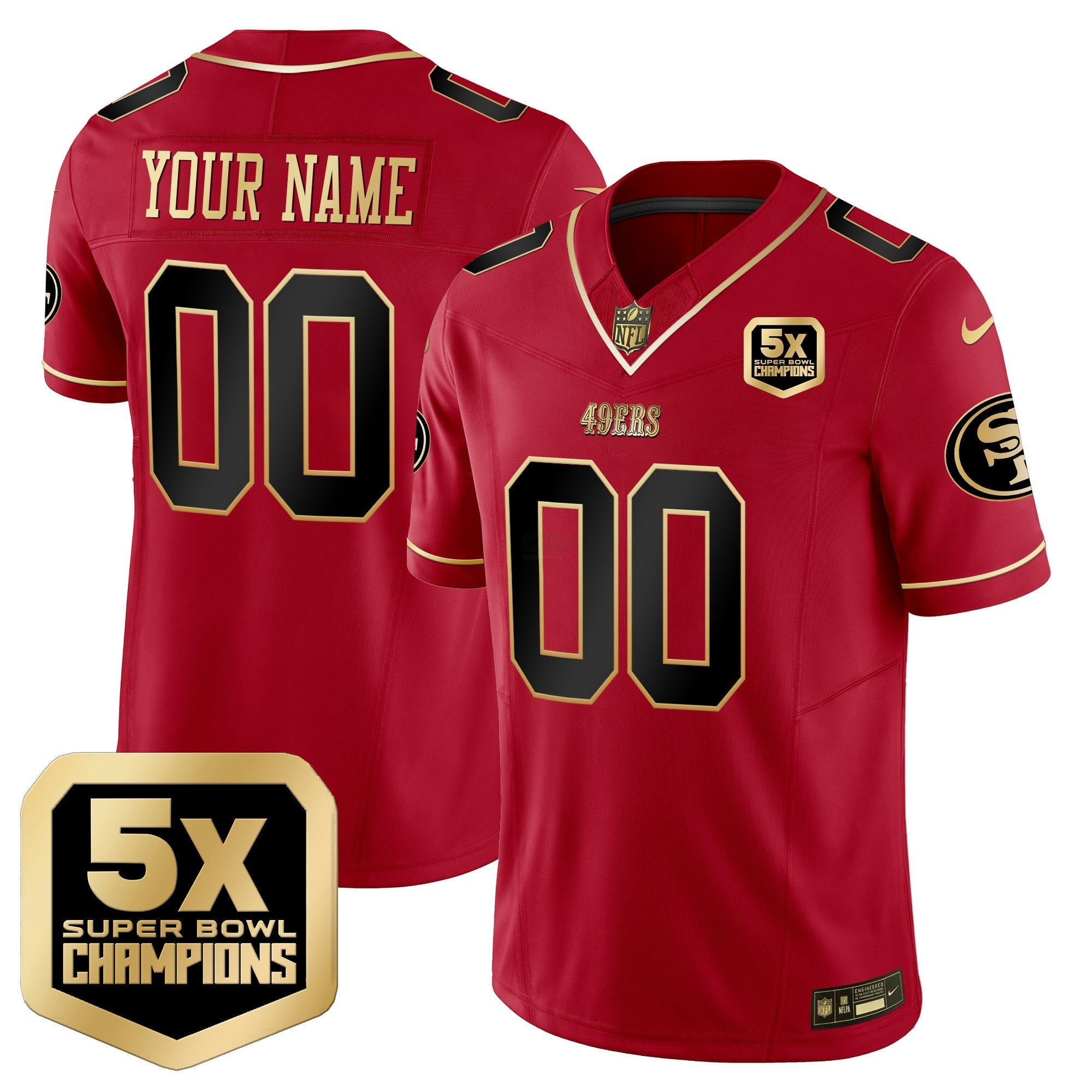 Camisa NFL 5x Super Bowl Champions Vapor Limited Jersey
