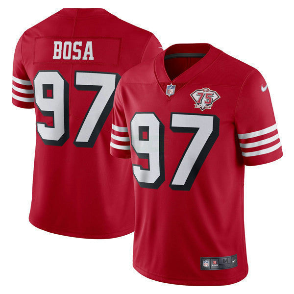 Camisa NFL 75th Anniversary Throwback Escarlate