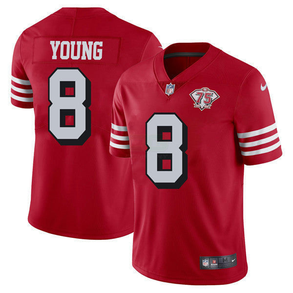 Camisa NFL 75th Anniversary Throwback Escarlate