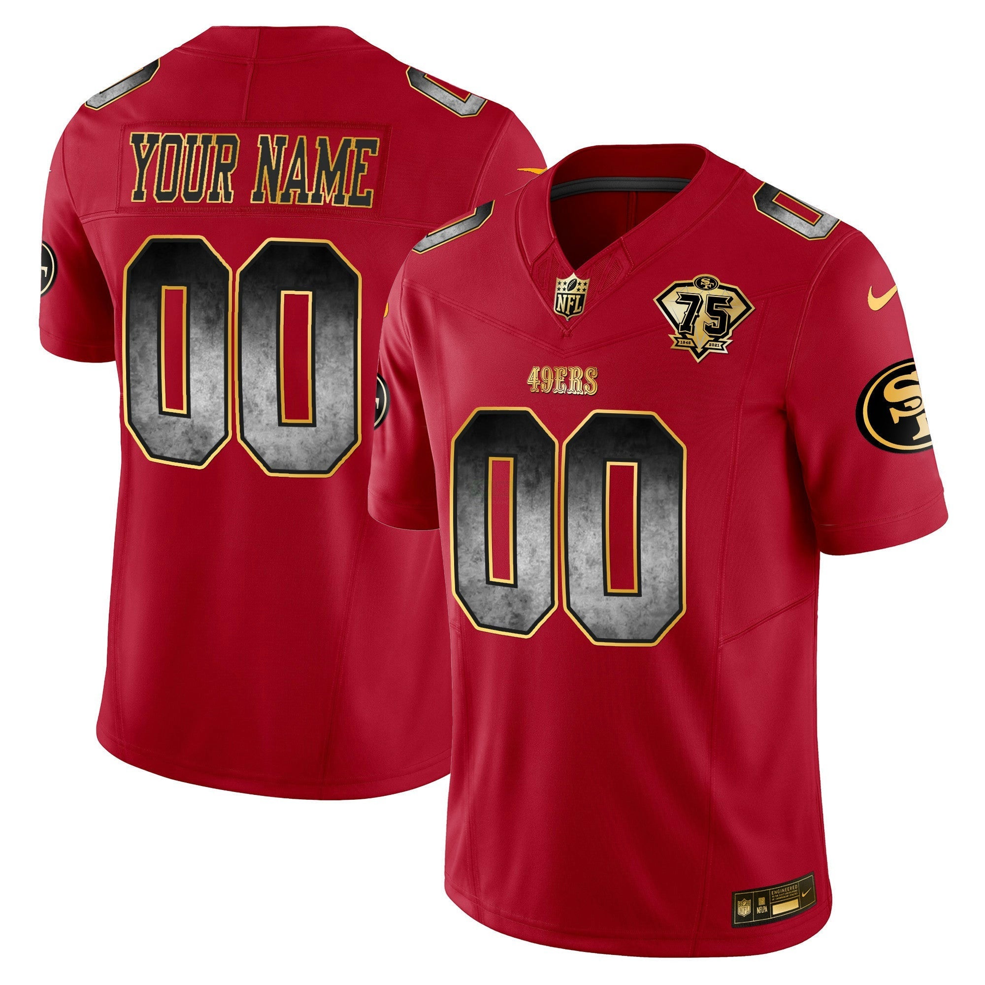 Camisa NFL Arch Smoke Vapor Jersey