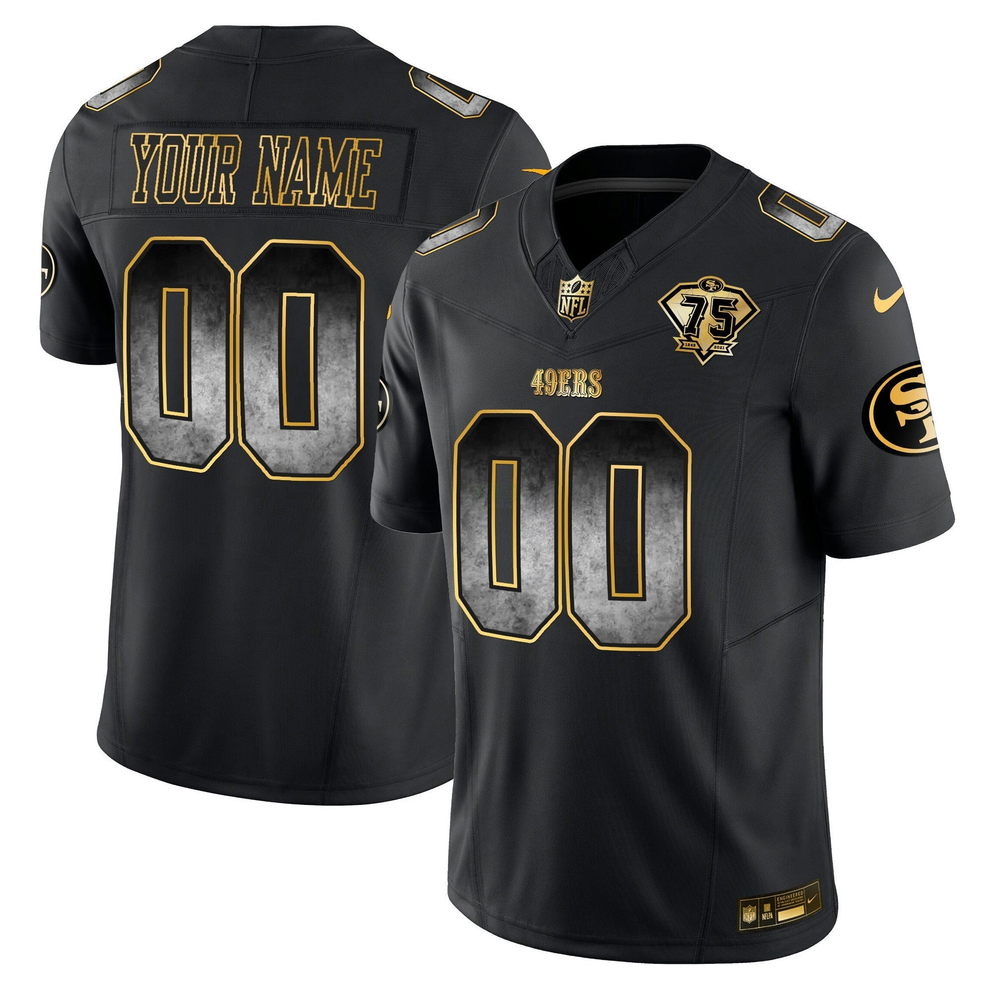 Camisa NFL Arch Smoke Vapor Jersey