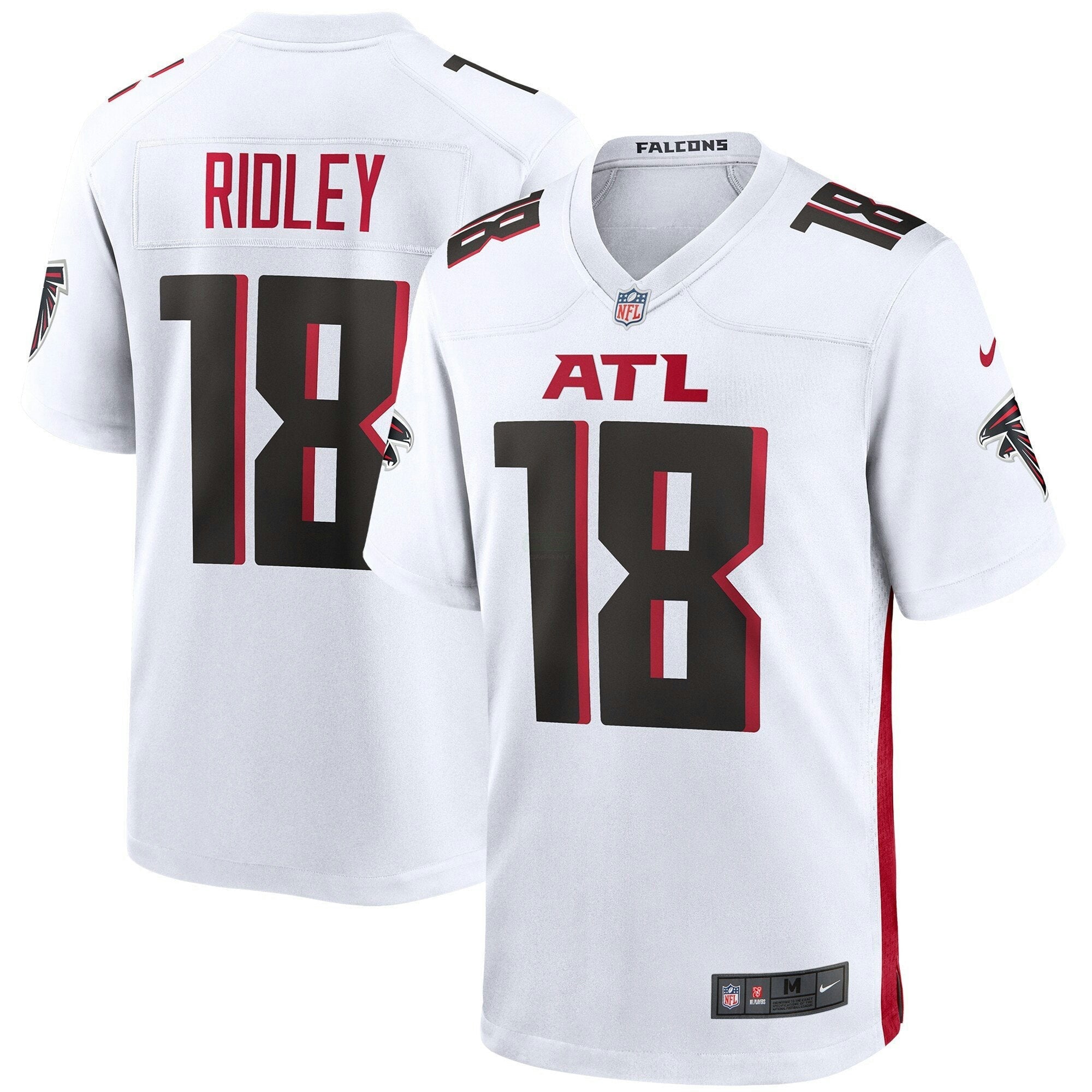 Camisa NFL Atlanta White Game Jersey