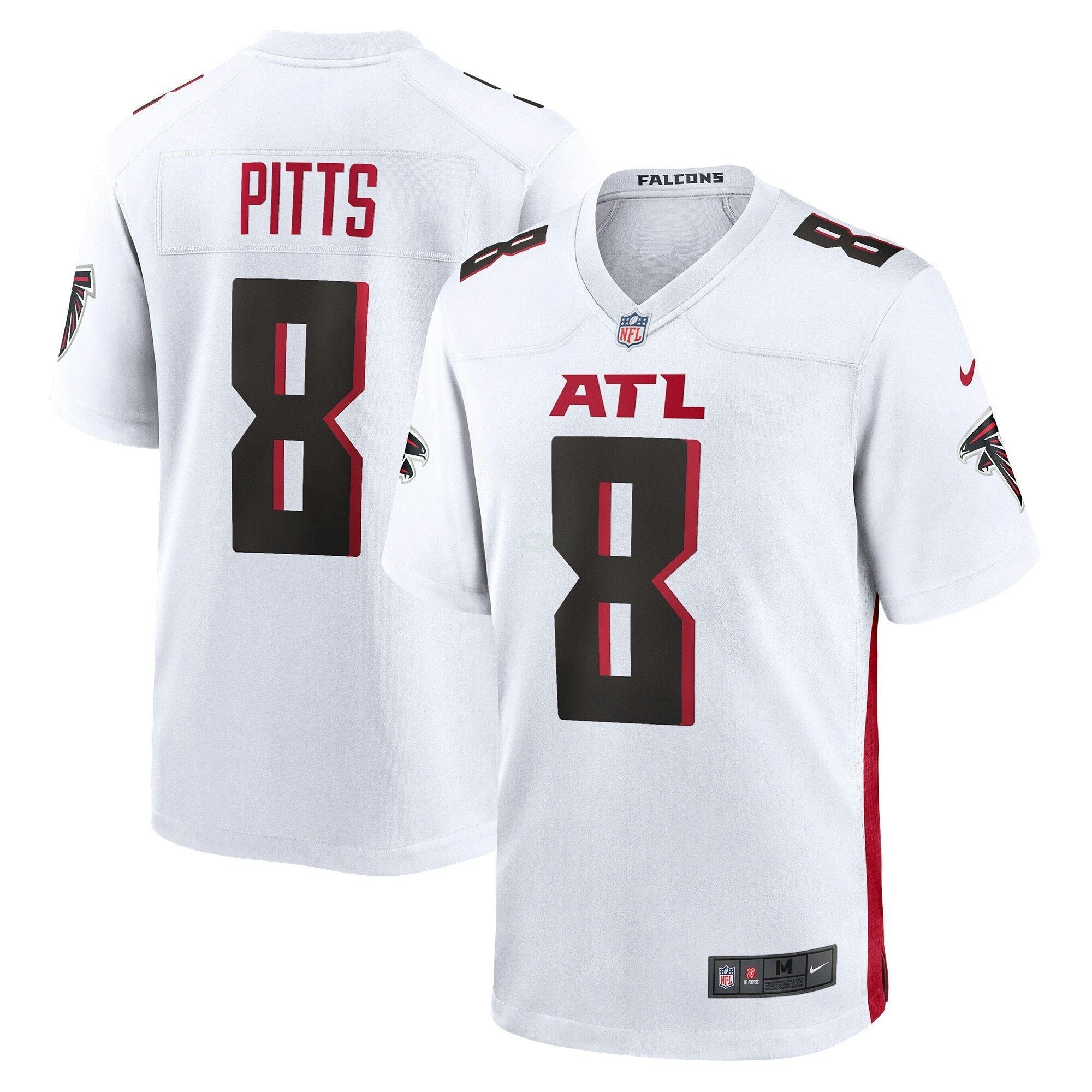Camisa NFL Atlanta White Game Jersey