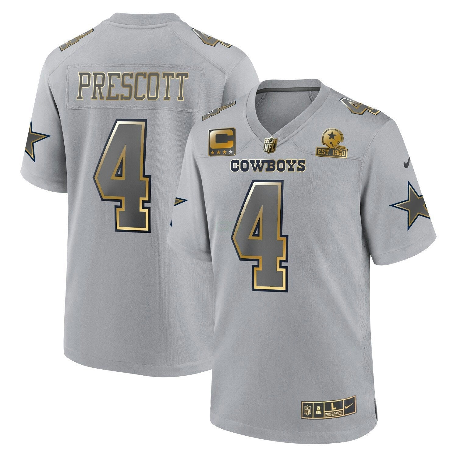 Camisa NFL Atmosphere Fashion Dourada Game