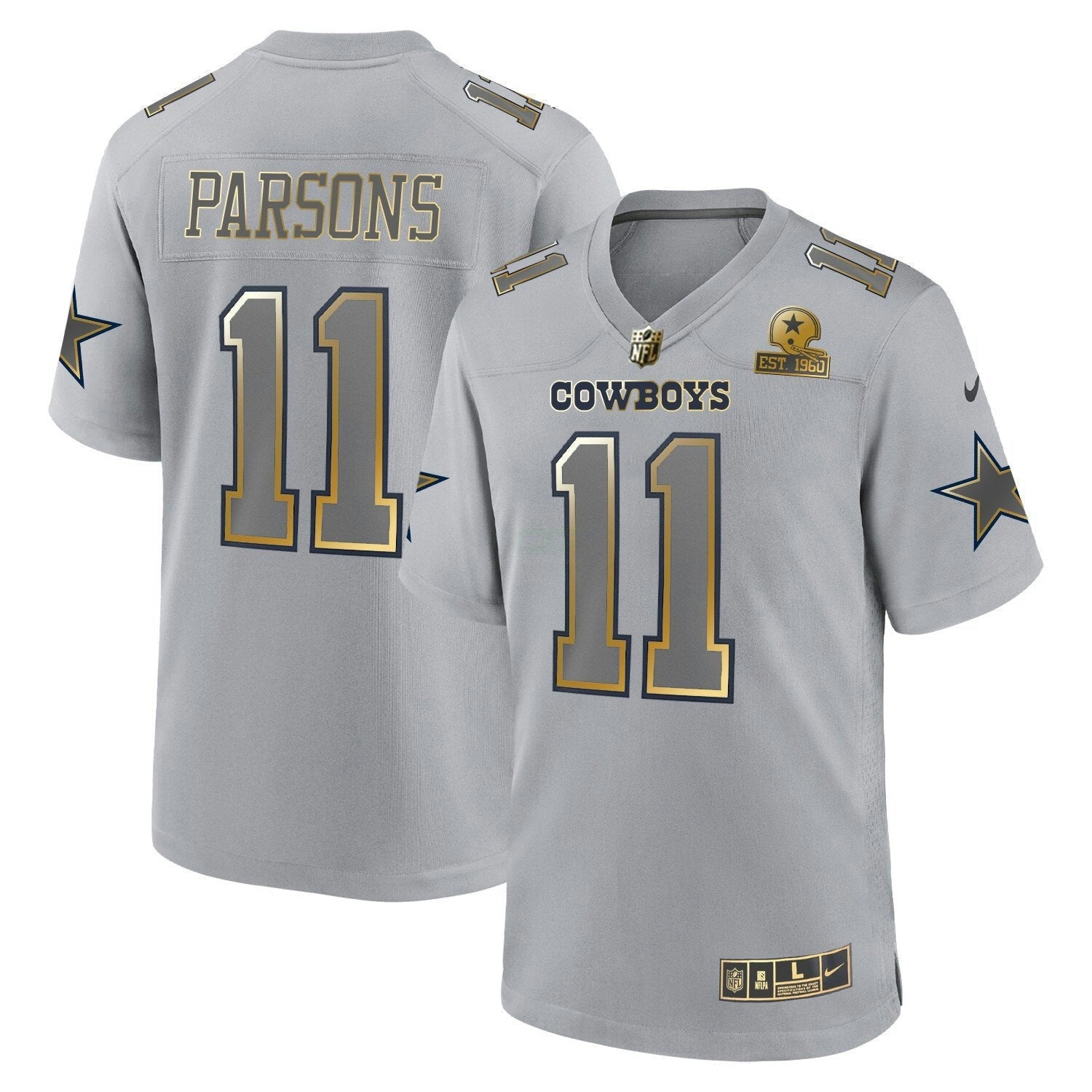 Camisa NFL Atmosphere Fashion Dourada Game
