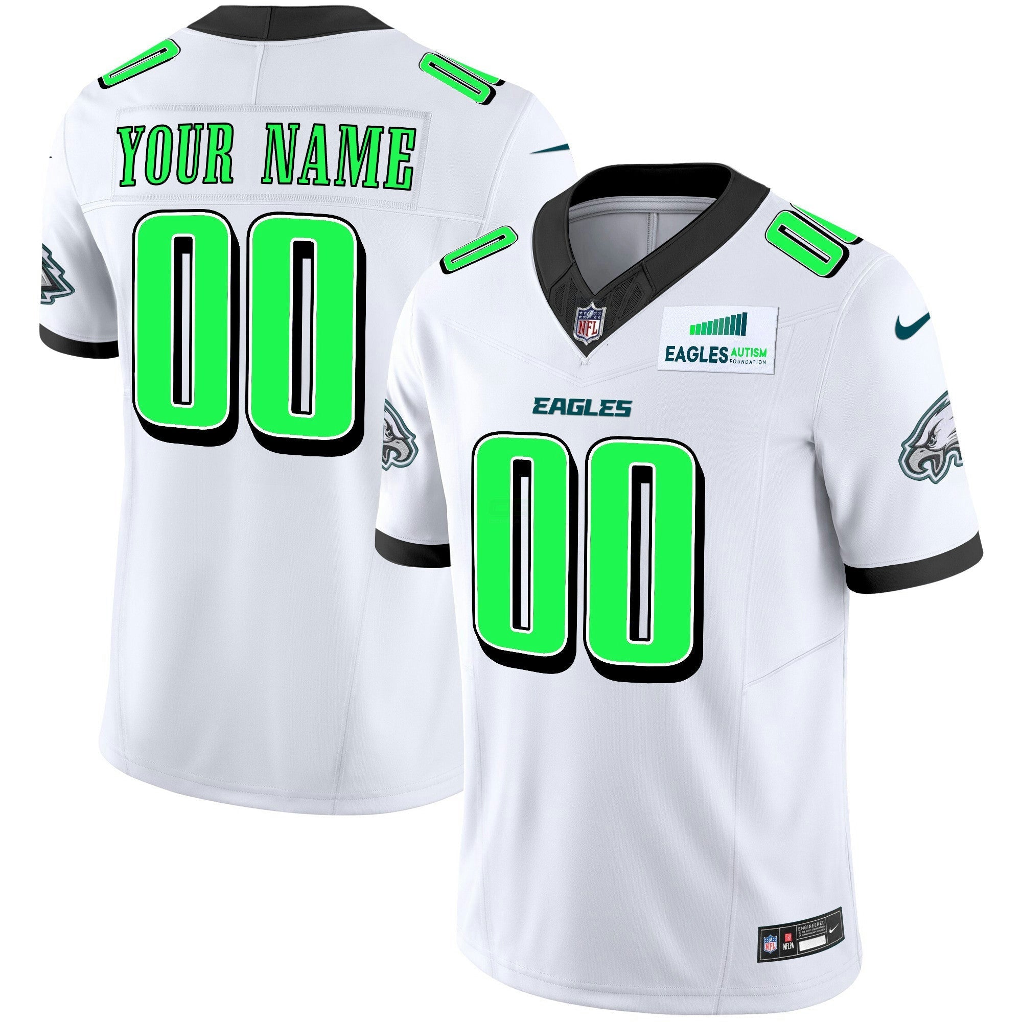 Camisa NFL Autism Foundation Patch Vapor Limited Jersey