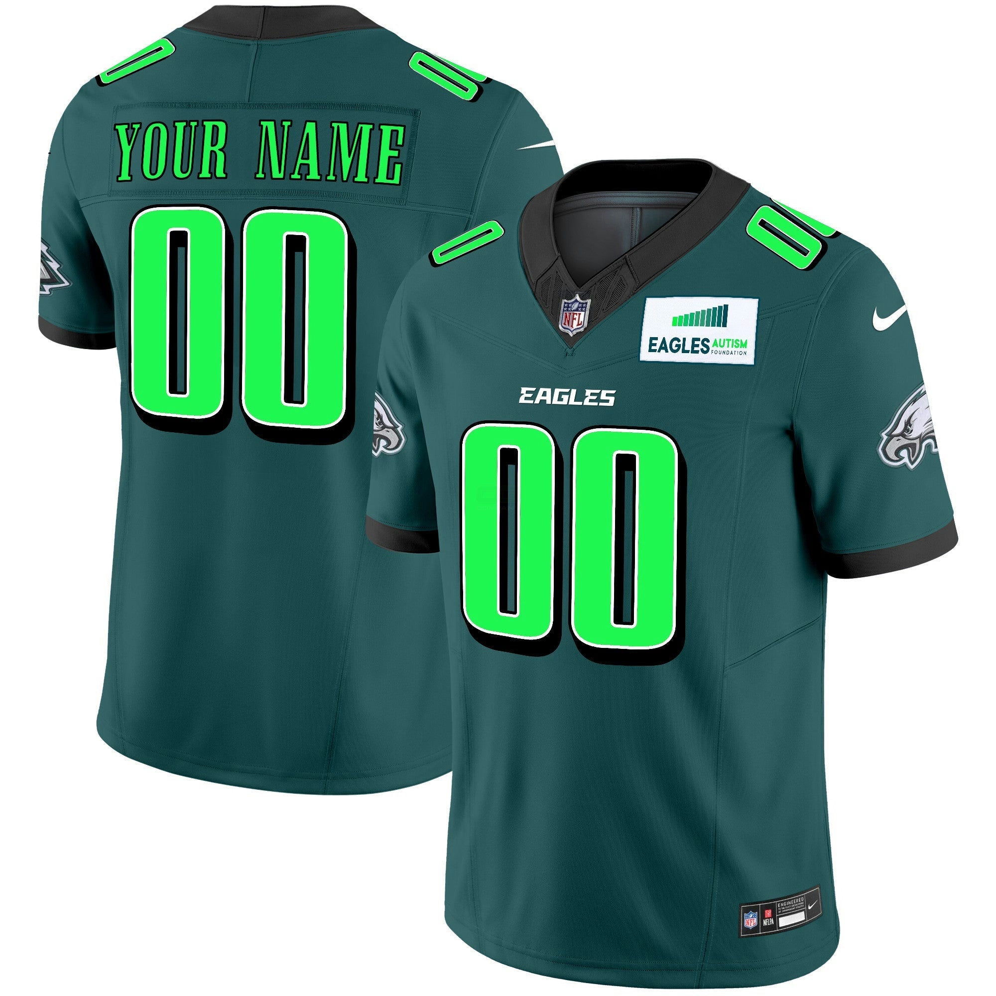 Camisa NFL Autism Foundation Patch Vapor Limited Jersey