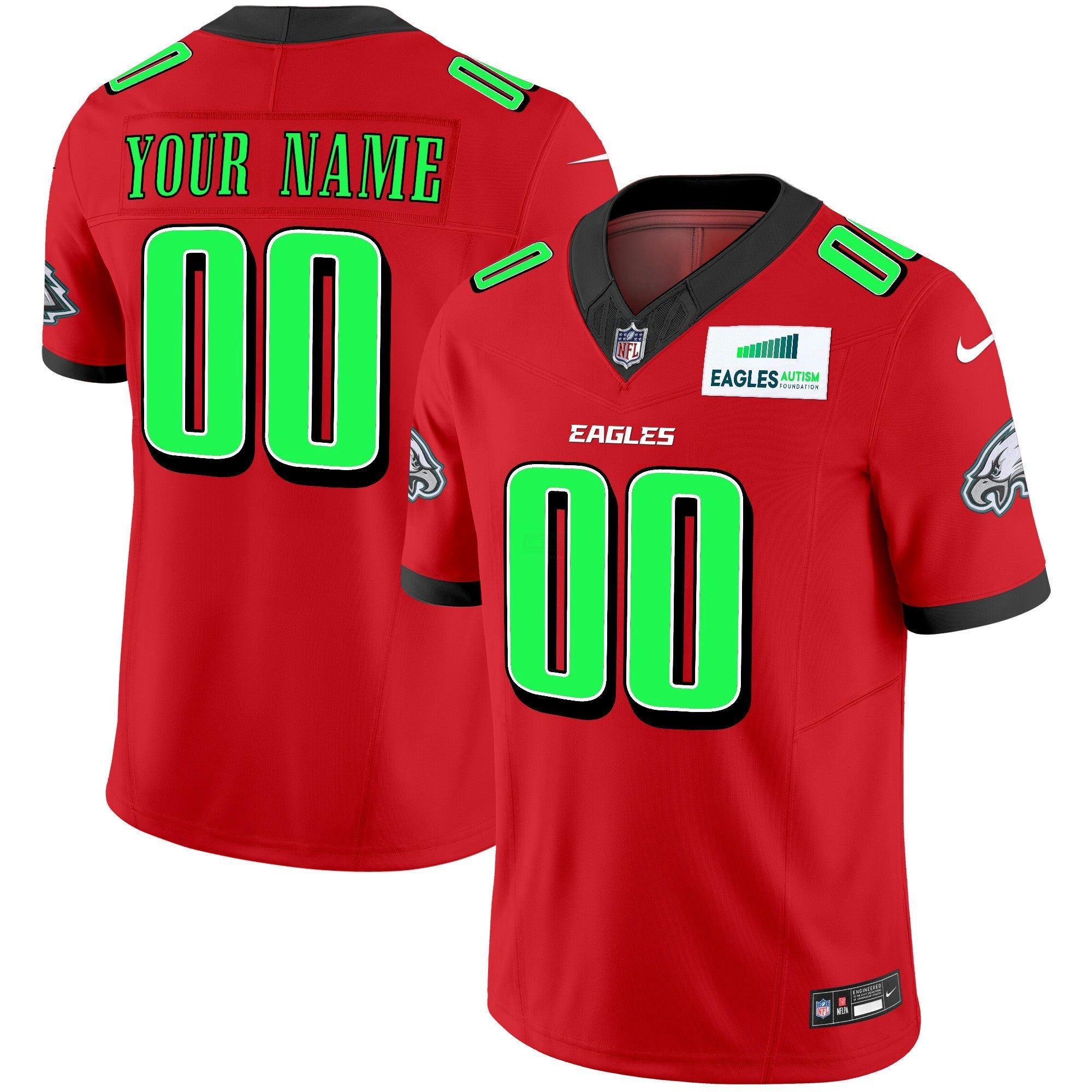 Camisa NFL Autism Foundation Patch Vapor Limited Jersey