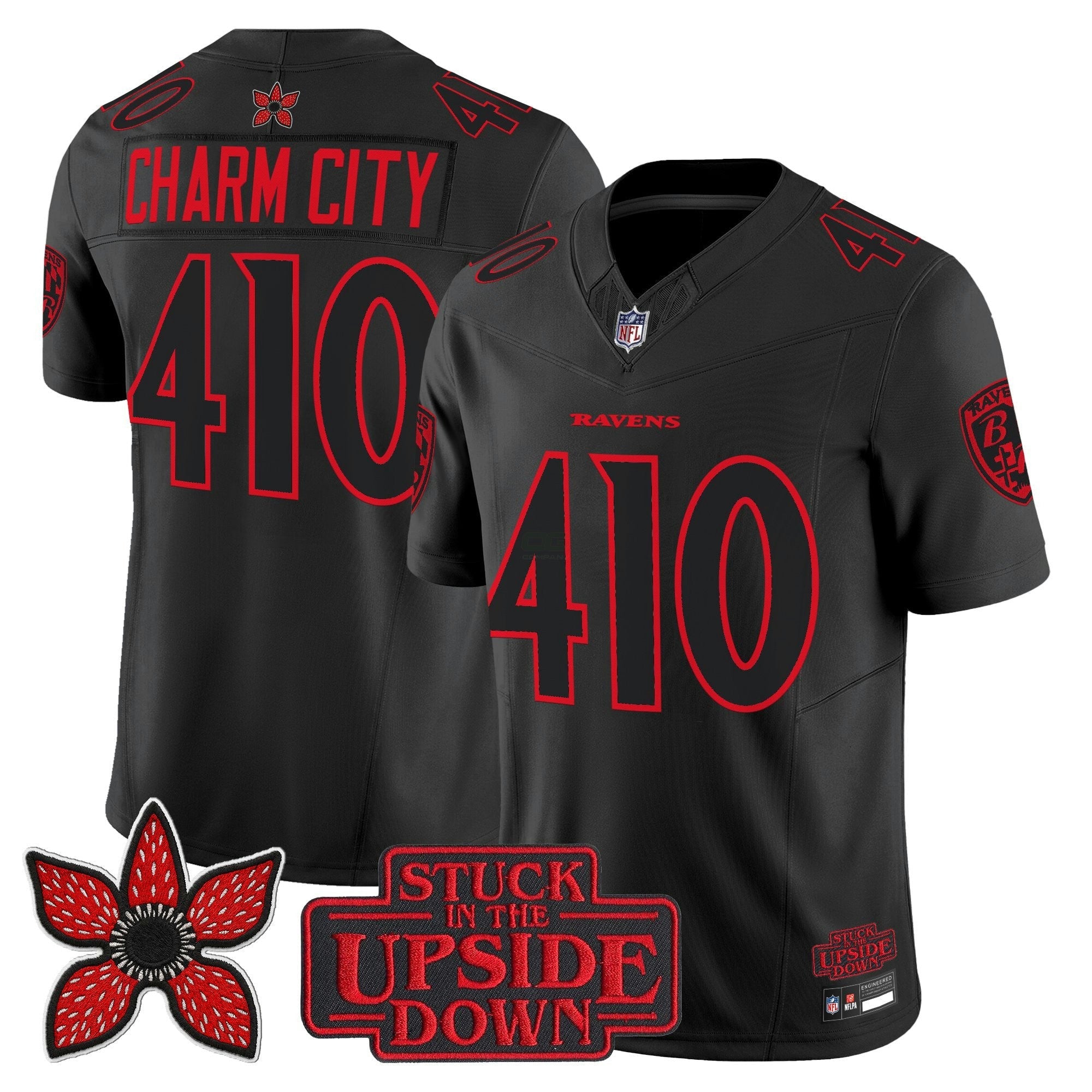 Camisa NFL Baltimore ‘Stranger Things Edition’ Vapor Limited Jersey