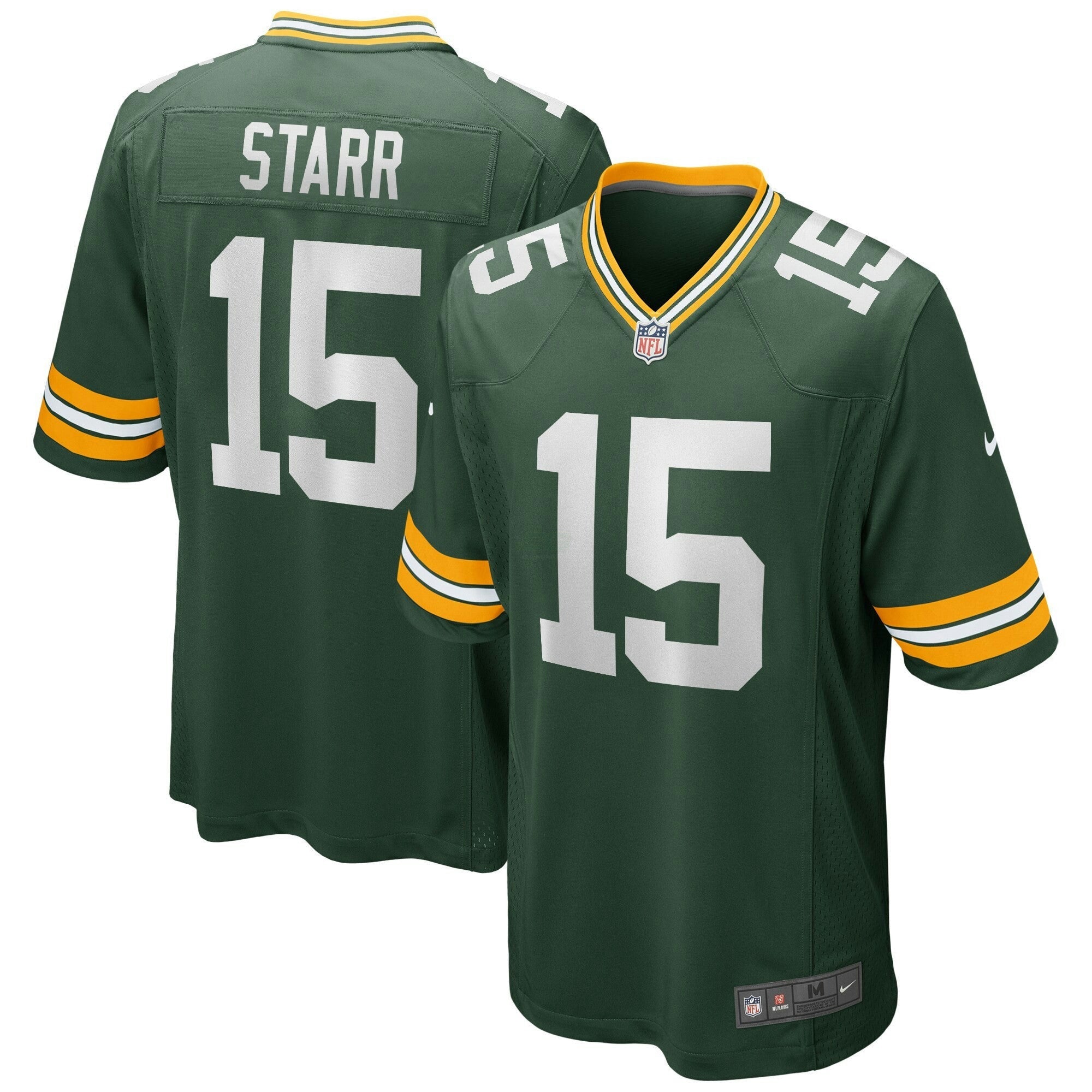 Camisa NFL Bart Starr Green Bay Verde Jersey - Verde