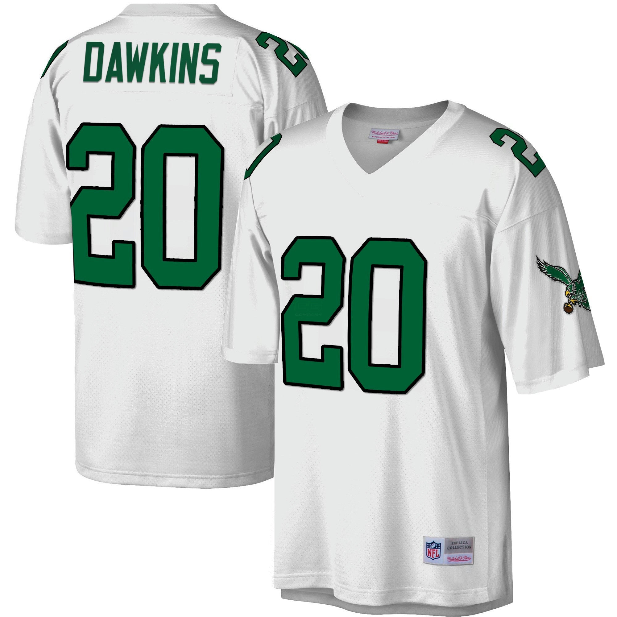 Camisa NFL Big & Tall 1990 Legacy Branca Jersey