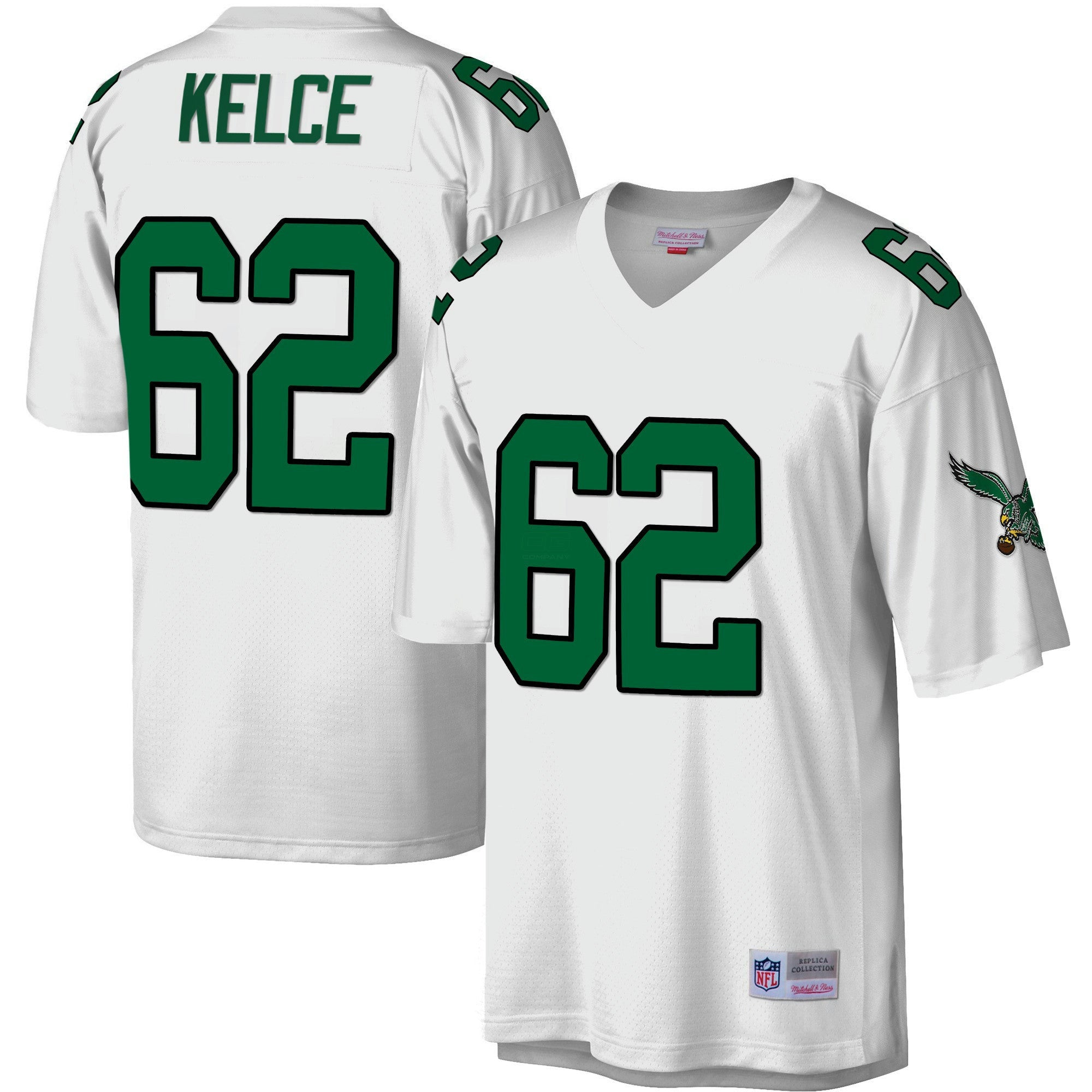 Camisa NFL Big & Tall 1990 Legacy Branca Jersey