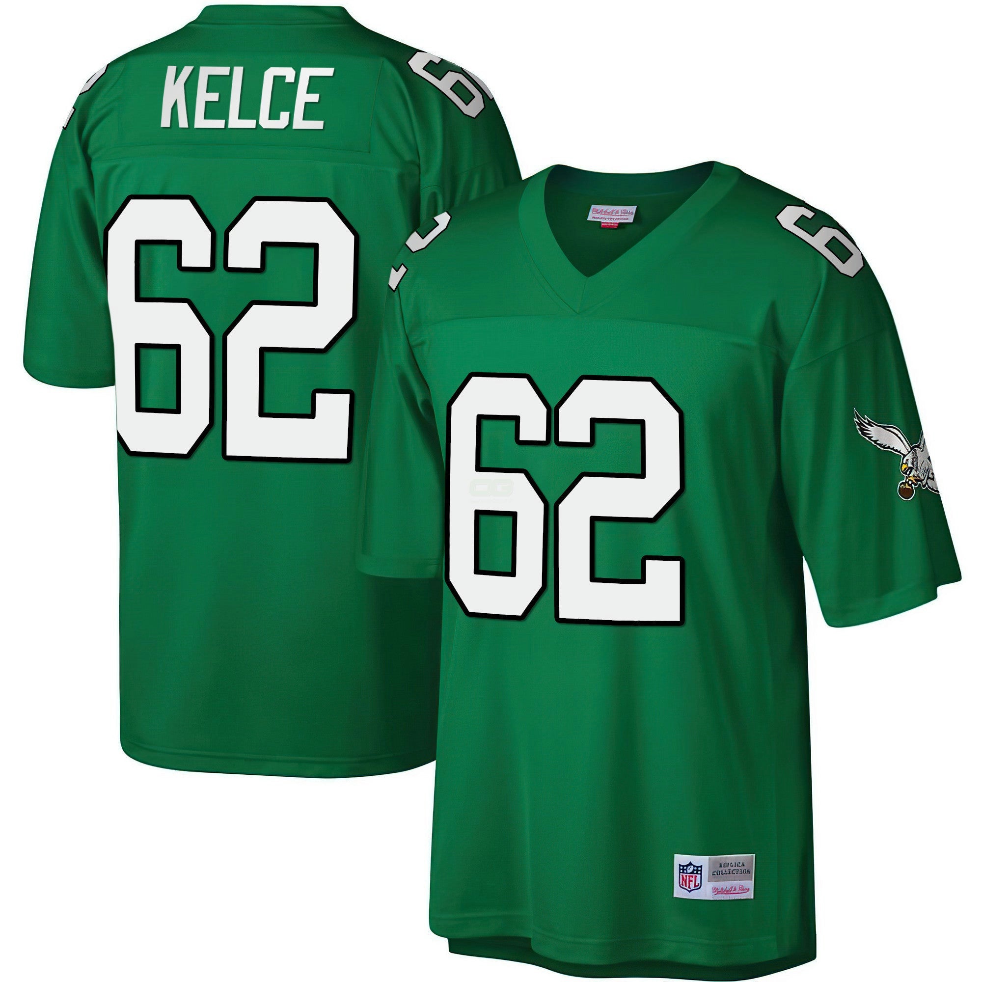 Camisa NFL Big & Tall 1990 Retired Kelly Green Jersey