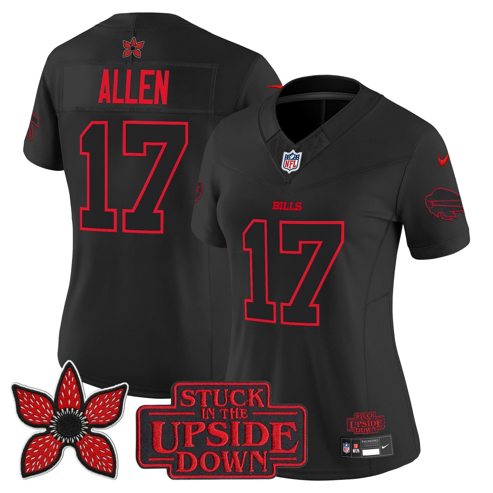 Camisa NFL Buffalo ‘Stranger Things Edition’ Vapor Limited Jersey