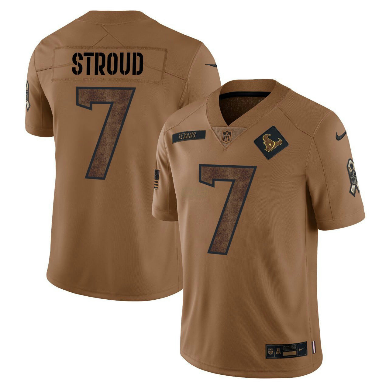 Camisa NFL C.J. Stroud #7 Houston Salute Jersey - Salute