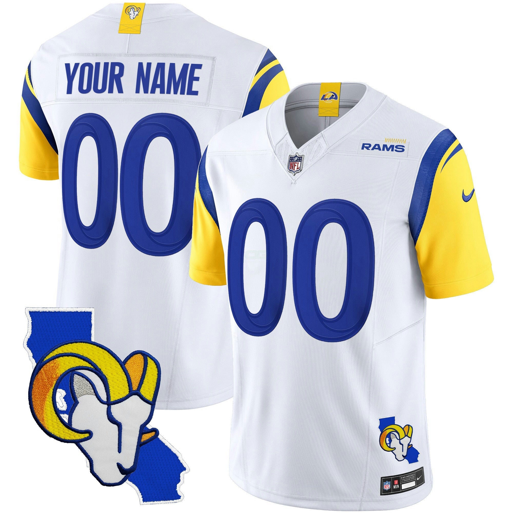Camisa NFL California Patch Vapor Limited Jersey