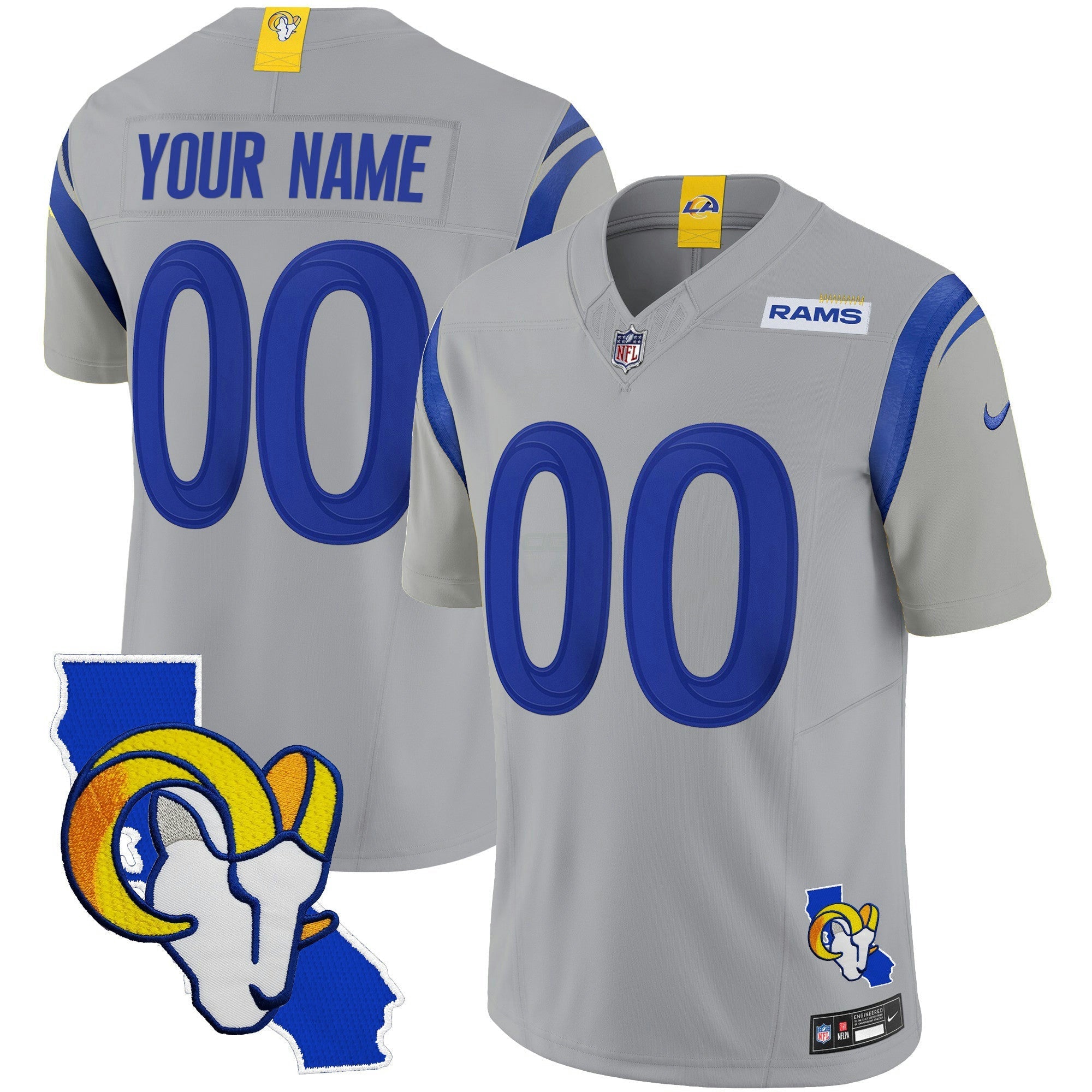 Camisa NFL California Patch Vapor Limited Jersey