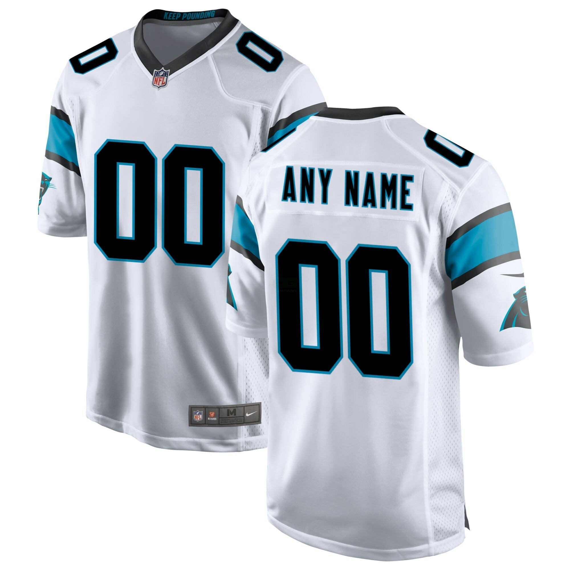 Camisa NFL Carolina Custom Name and Numbers Jersey Collection